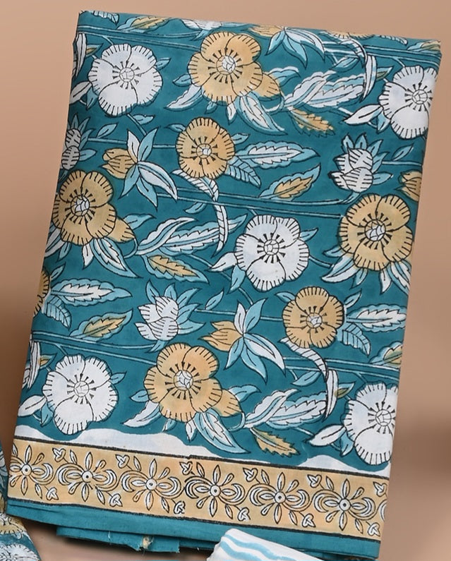 CHIFFON DUPATTA COTTON SUIT