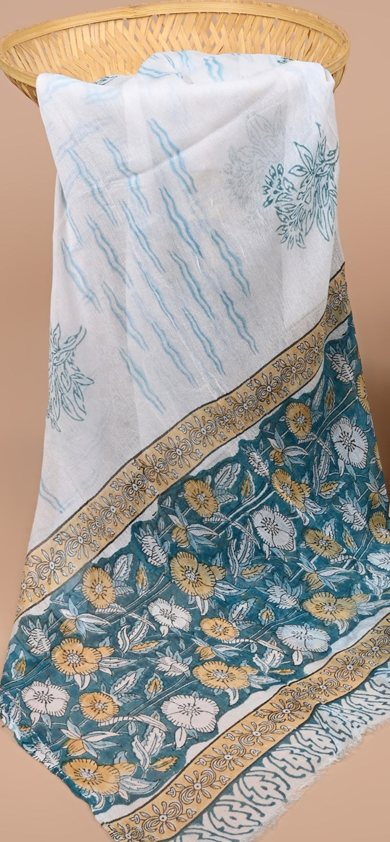 CHIFFON DUPATTA COTTON SUIT
