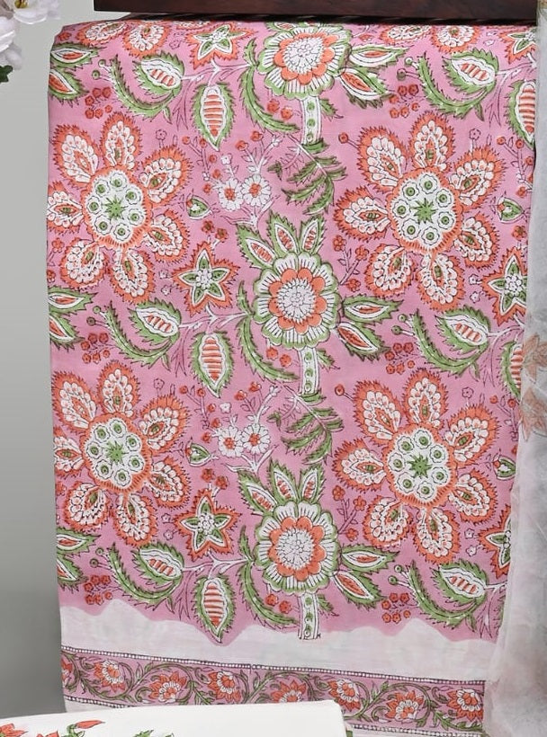 ORGANZA DUPATTA COTTON SUIT