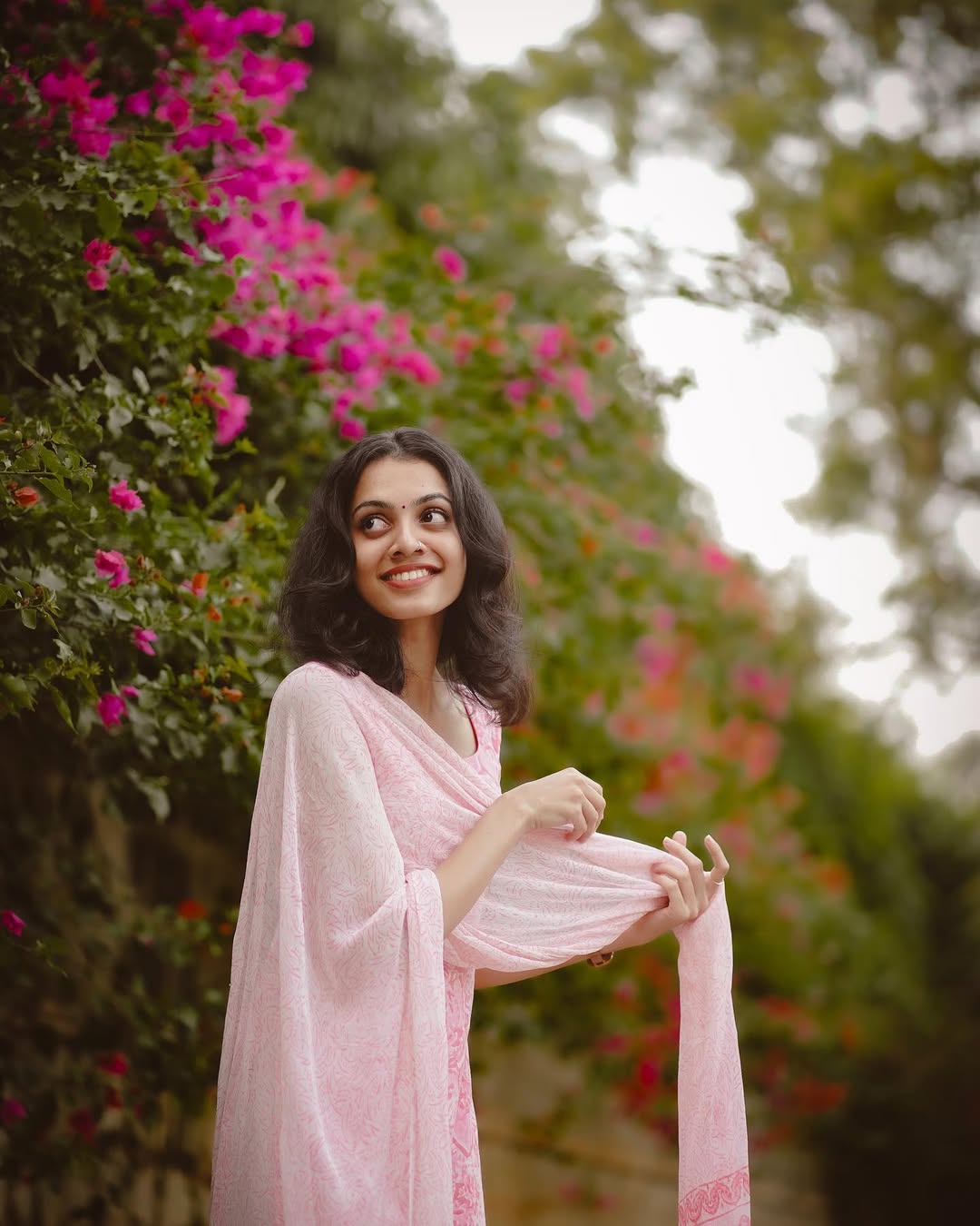 Pure Cotton Suit With Chiffon Dupatta By tanchui