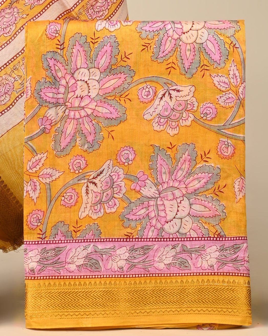 Maheshwari Silk Suit Set