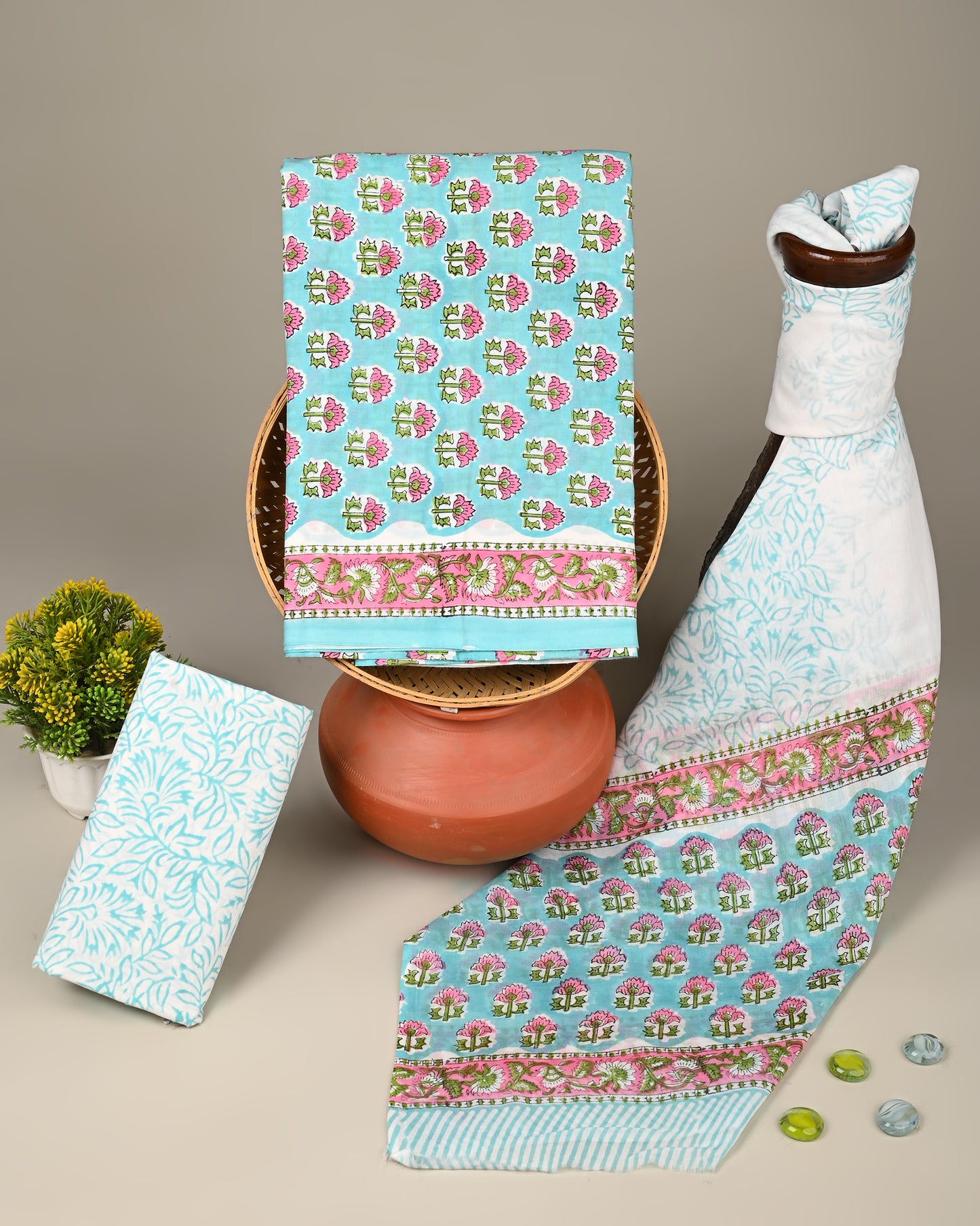 COTTON DUPATTA COTTON SUIT