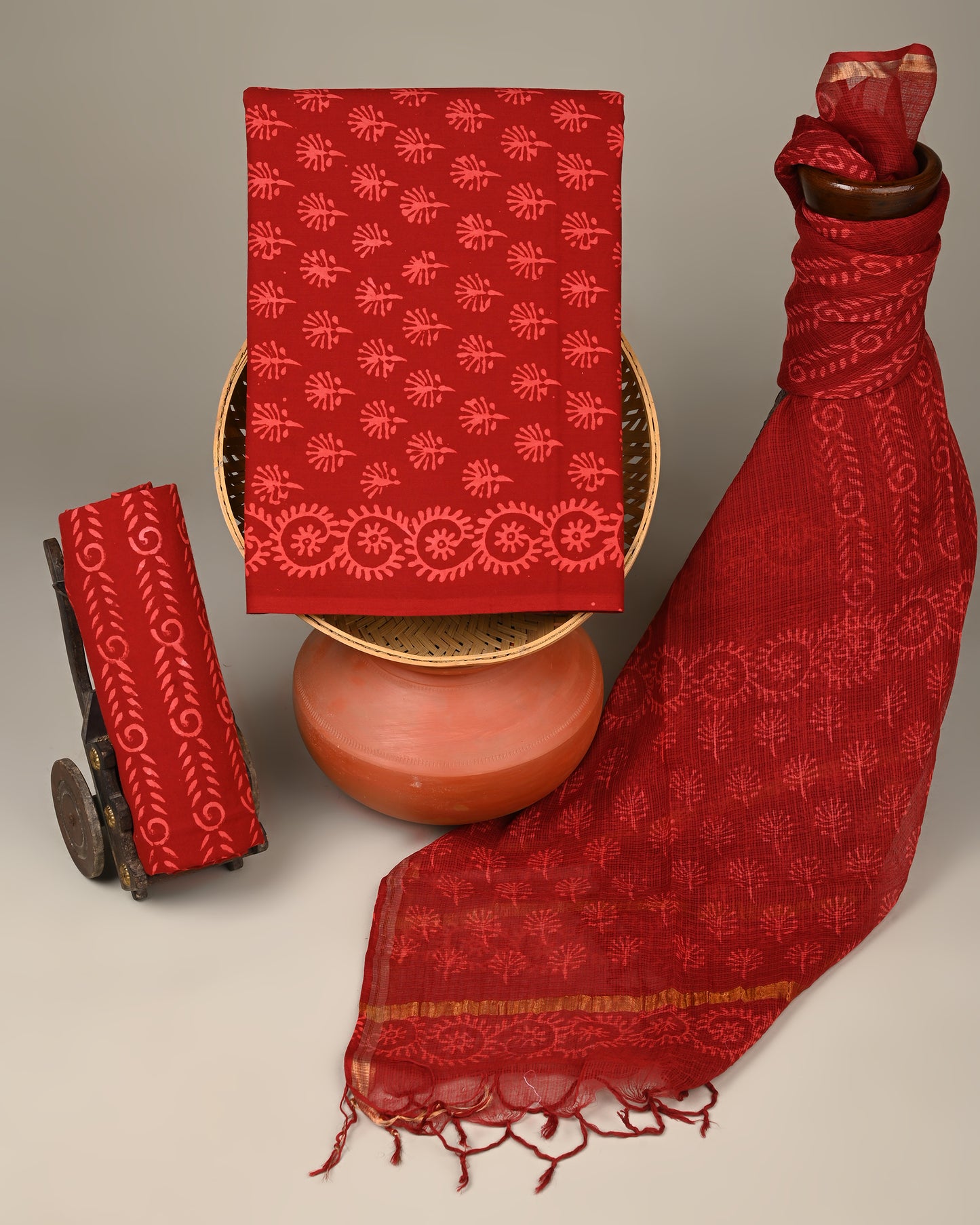 KOTA DORIYA DUPATTA COTTON SUIT
