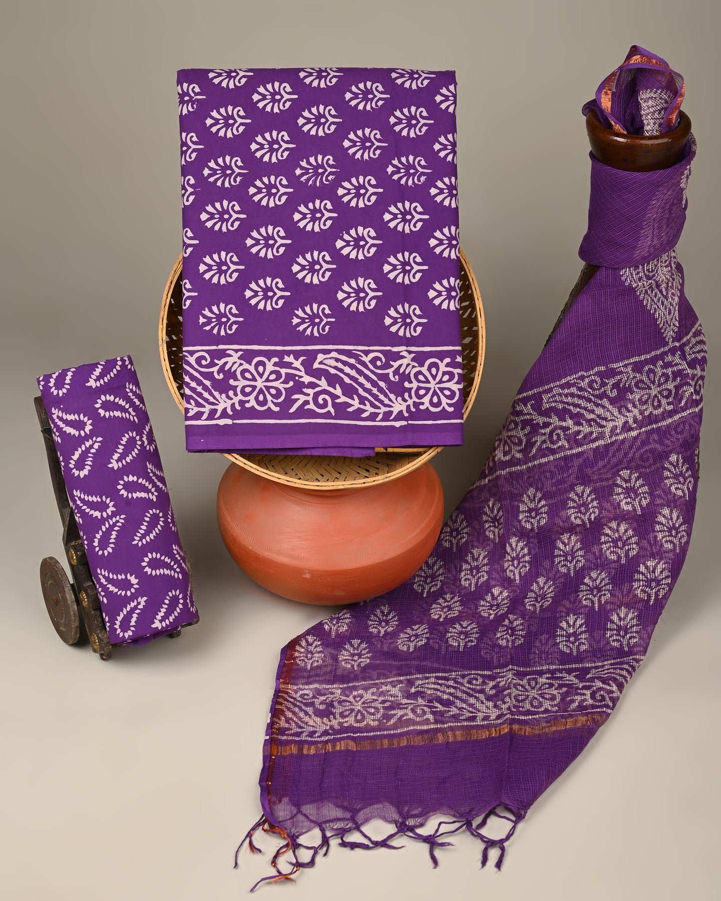 KOTA DORIYA DUPATTA COTTON SUIT