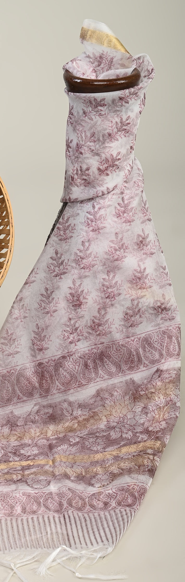ORGANZA DUPATTA COTTON SUIT