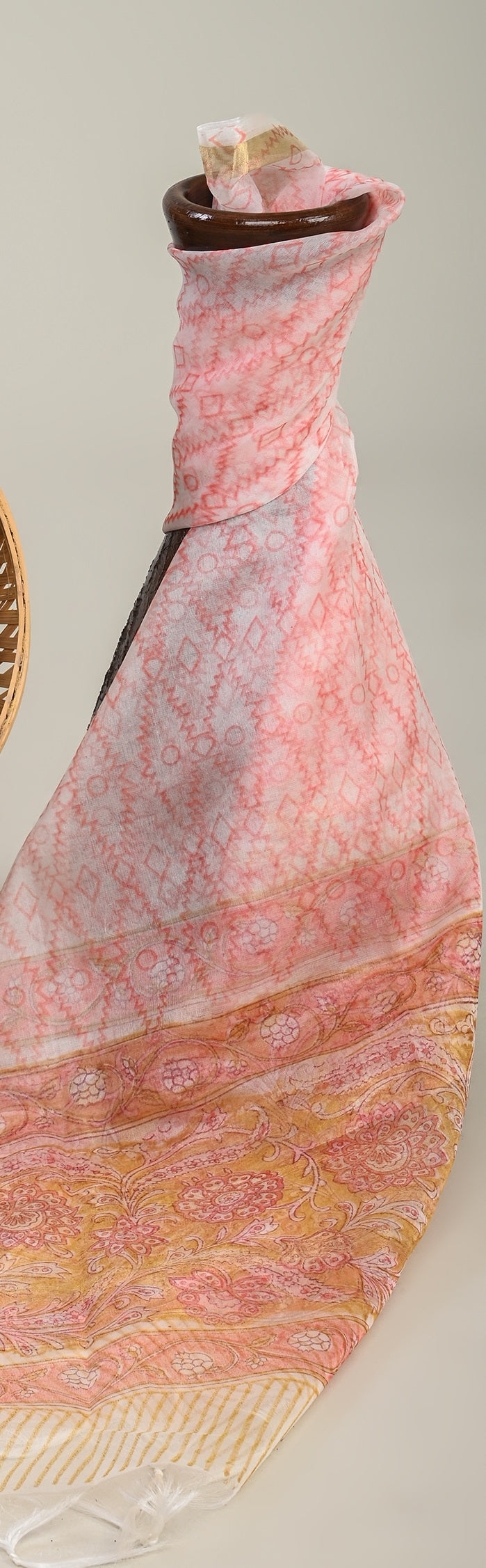 ORGANZA DUPATTA COTTON SUIT