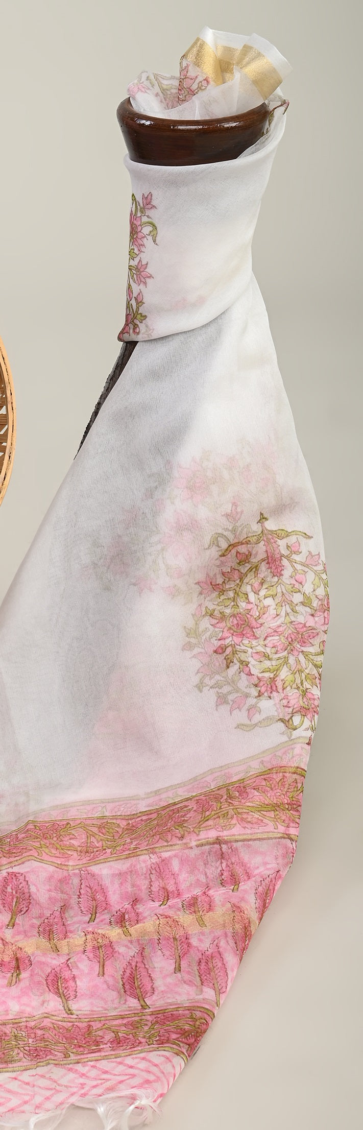 ORGANZA DUPATTA COTTON SUIT