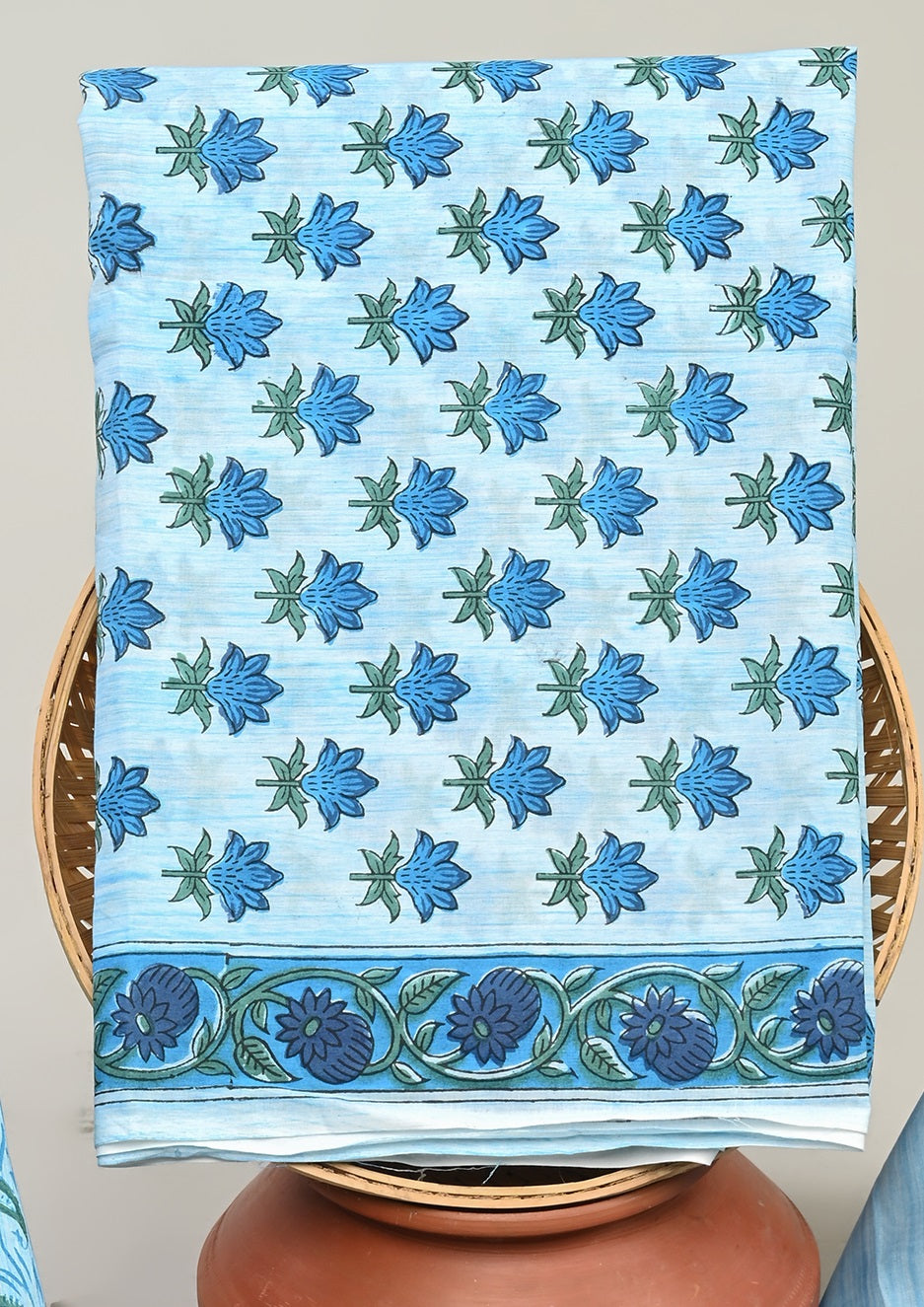 ORGANZA DUPATTA COTTON SUIT