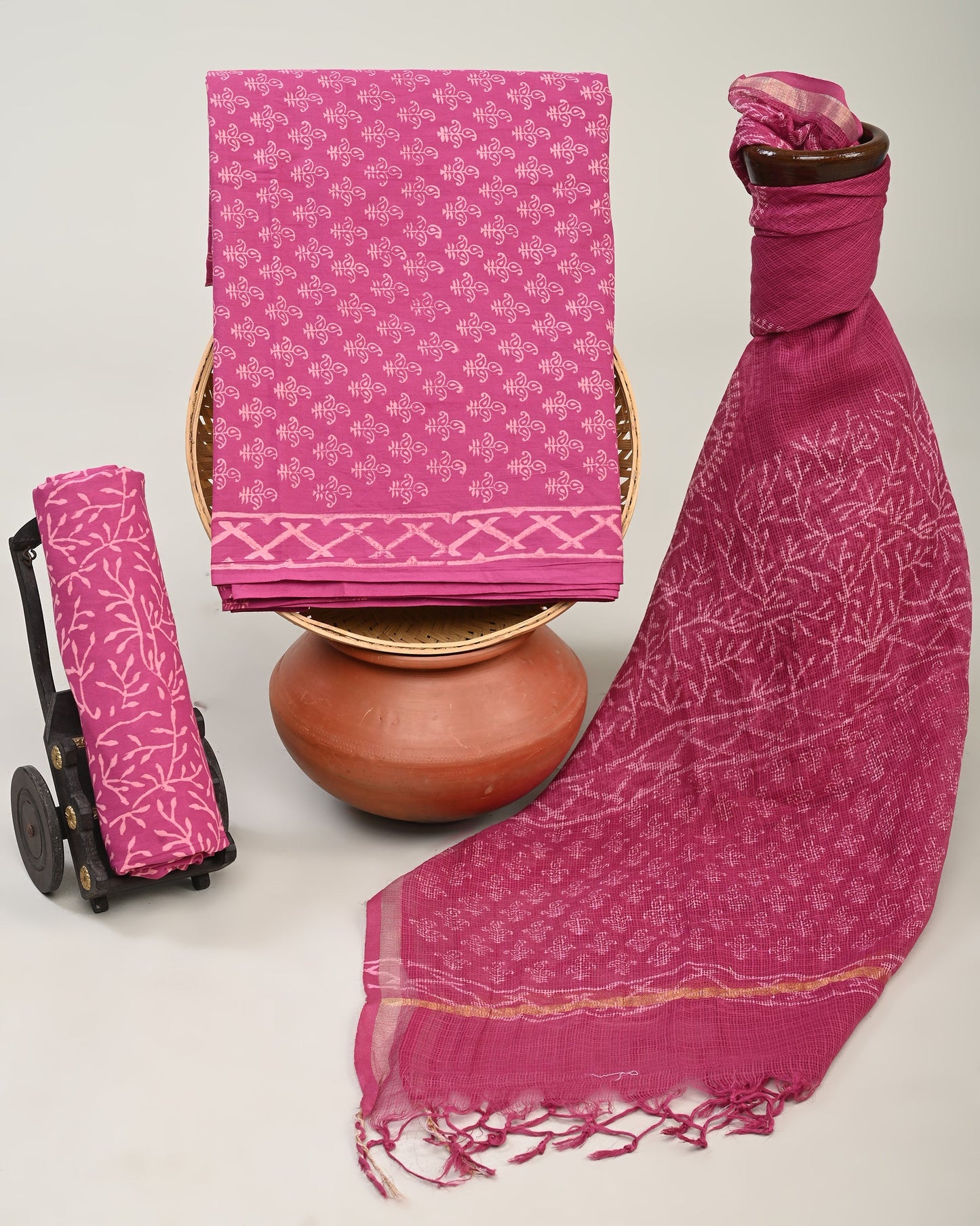 KOTA DORIYA DUPATTA COTTON SUIT