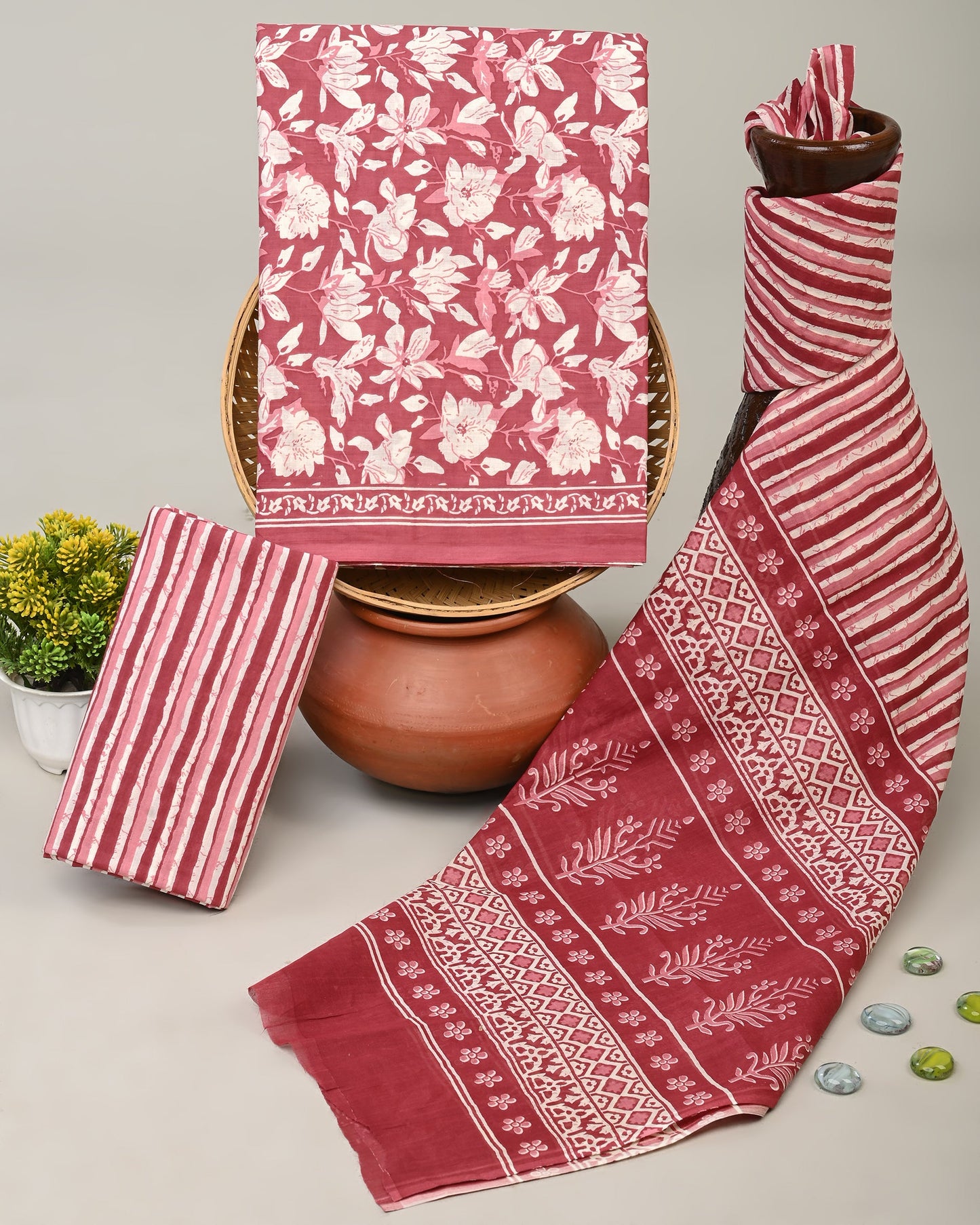 COTTON DUPATTA COTTON SUIT