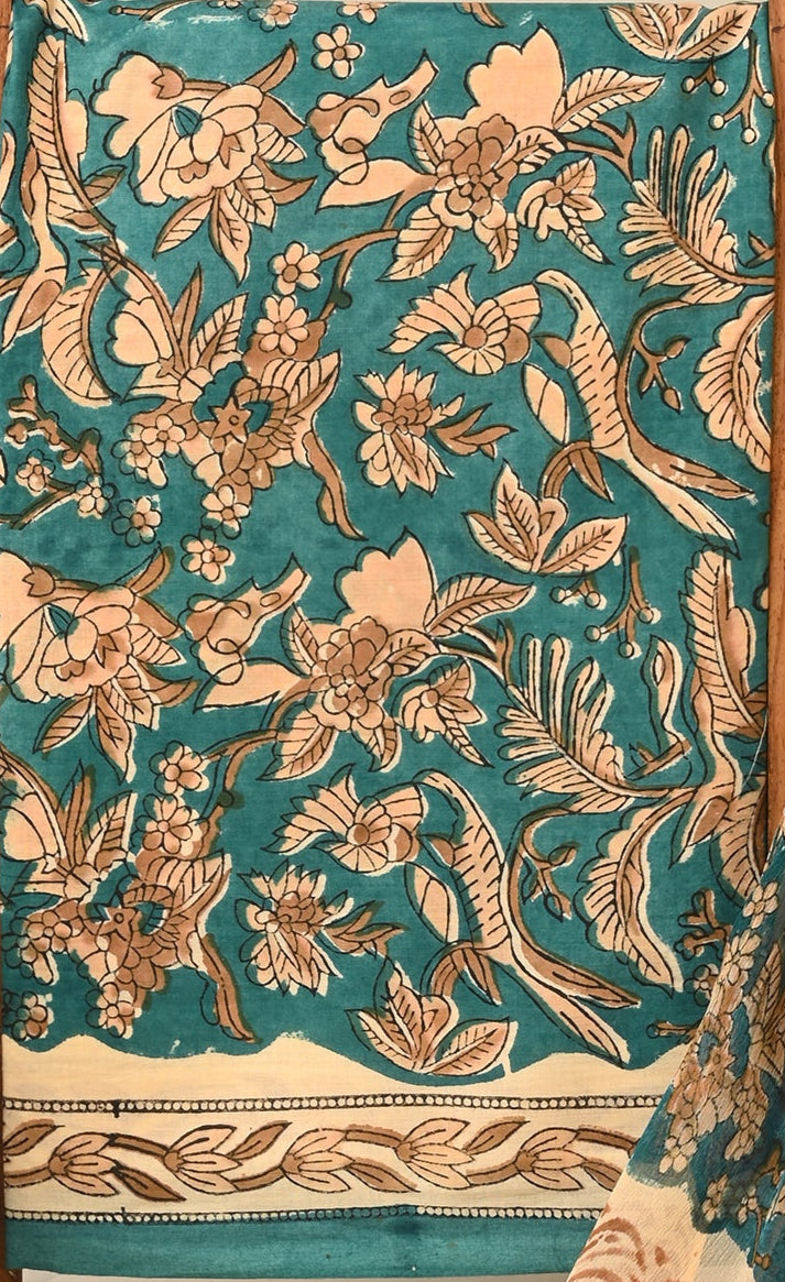 CHIFFON DUPATTA COTTON SUIT