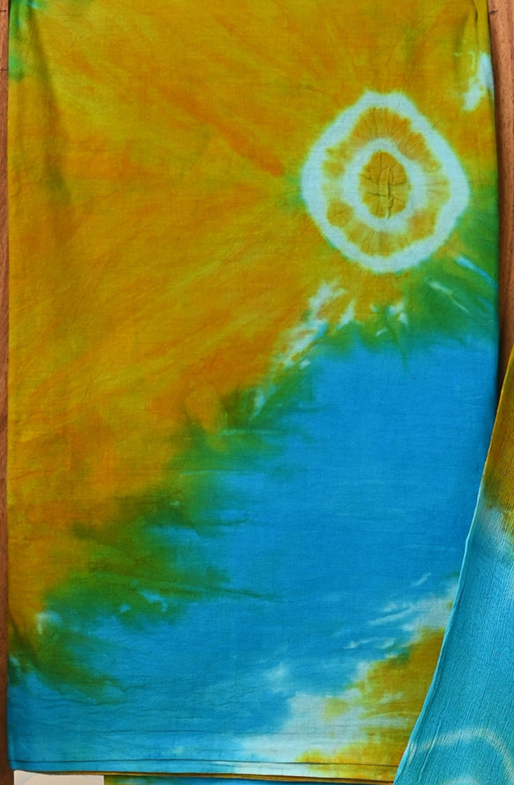 CHIFFON DUPATTA COTTON SUIT
