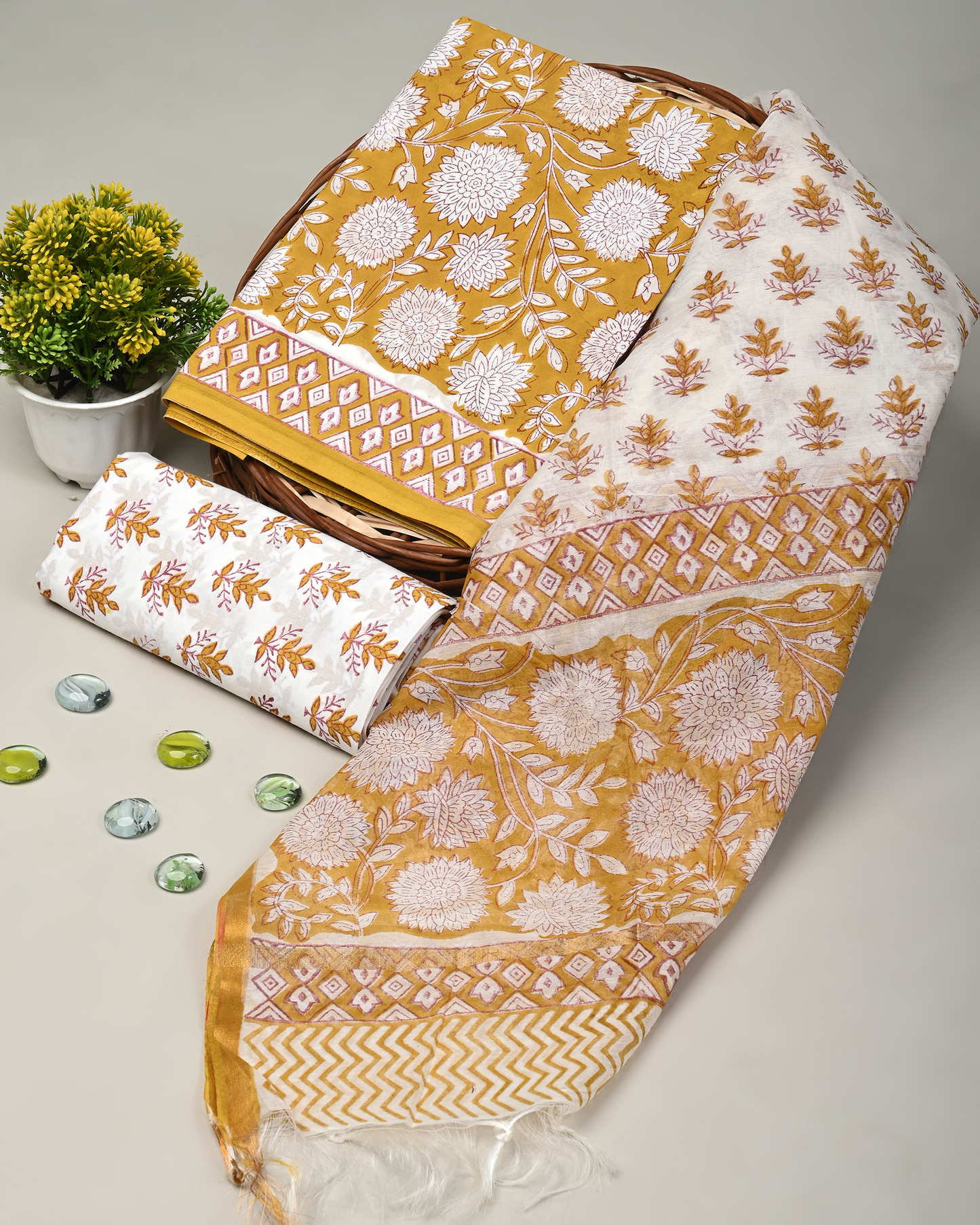 KOTA DORIYA DUPATTA COTTON SUIT