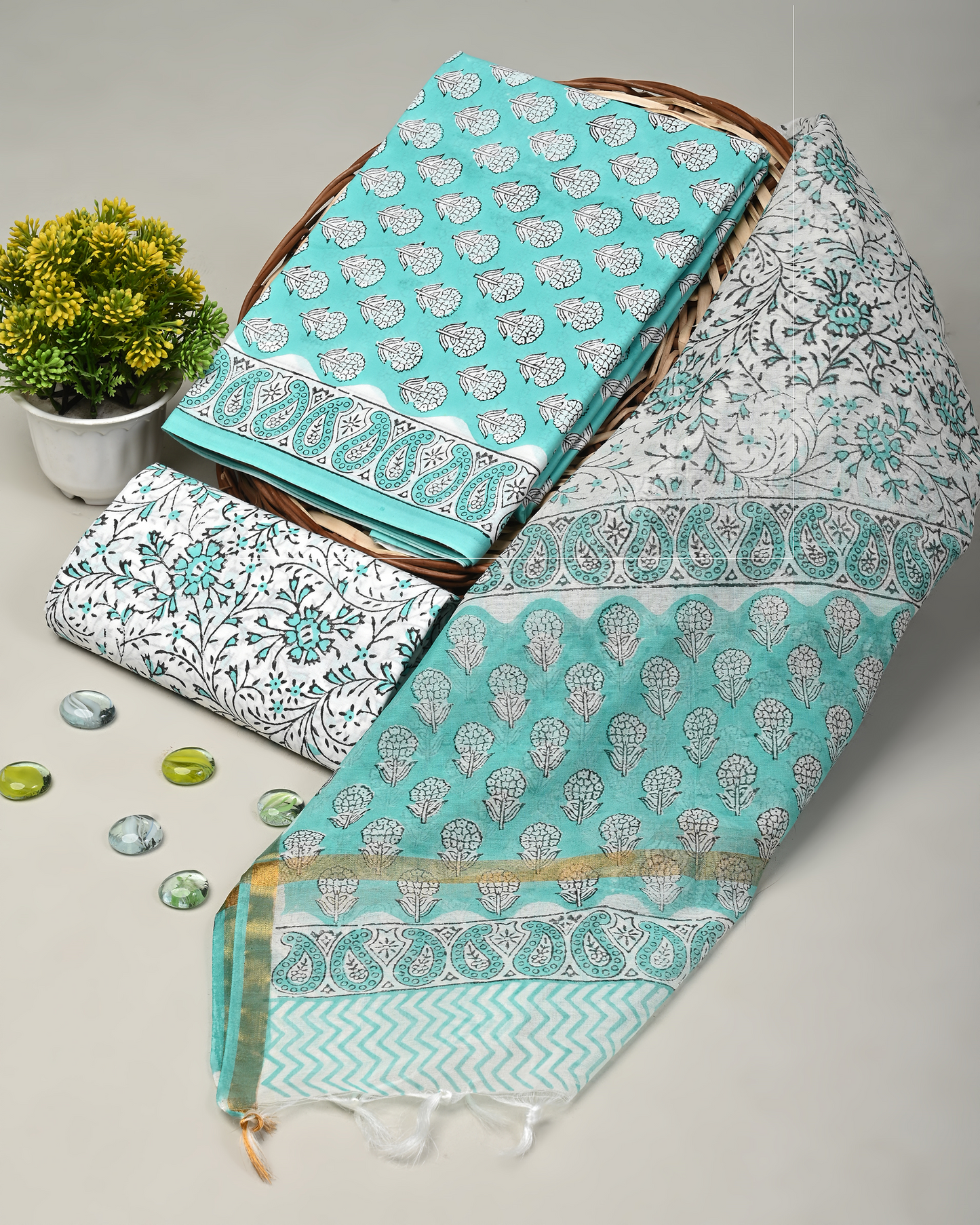 KOTA DORIYA DUPATTA COTTON SUIT
