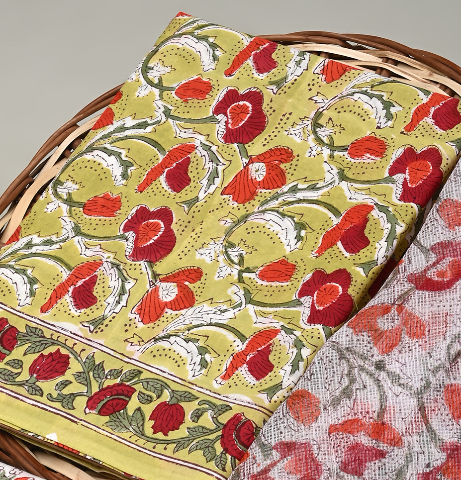 KOTA DORIYA DUPATTA COTTON SUIT