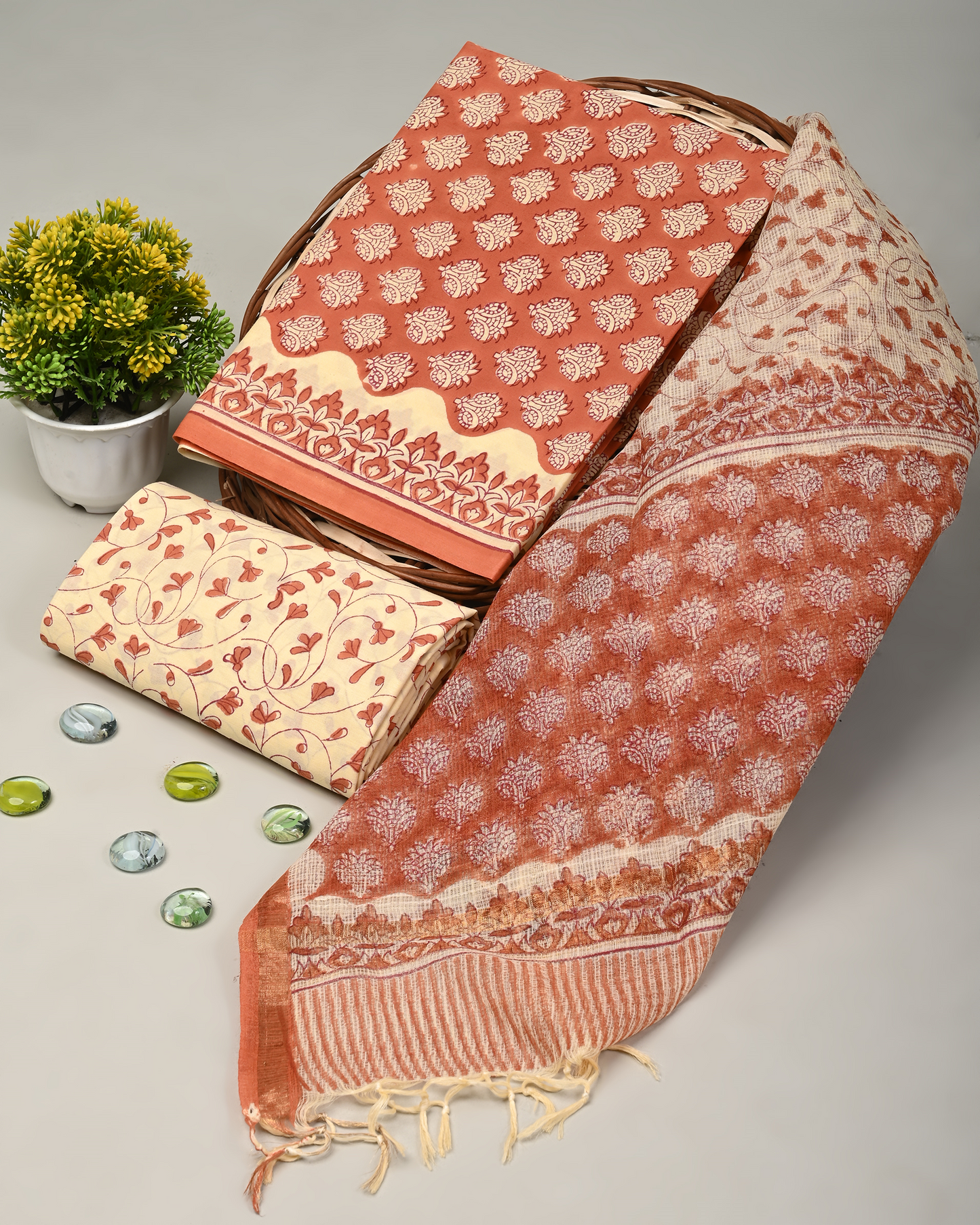 KOTA DORIYA DUPATTA COTTON SUIT