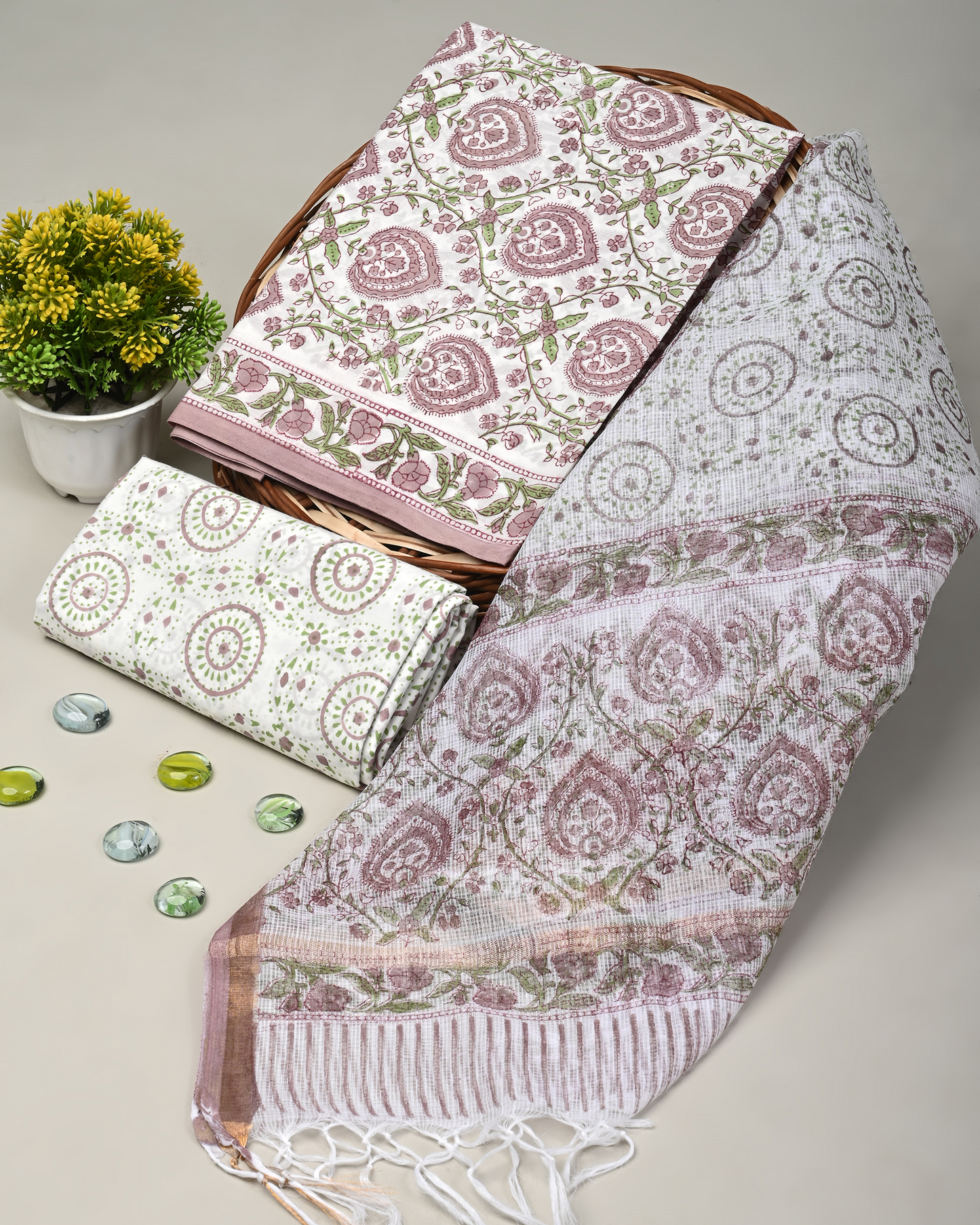 KOTA DORIYA DUPATTA COTTON SUIT
