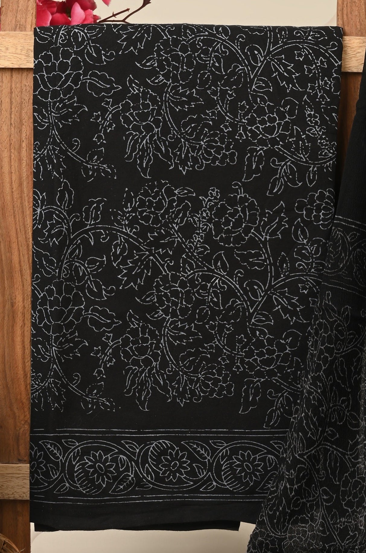 CHIFFON DUPATTA COTTON SUIT