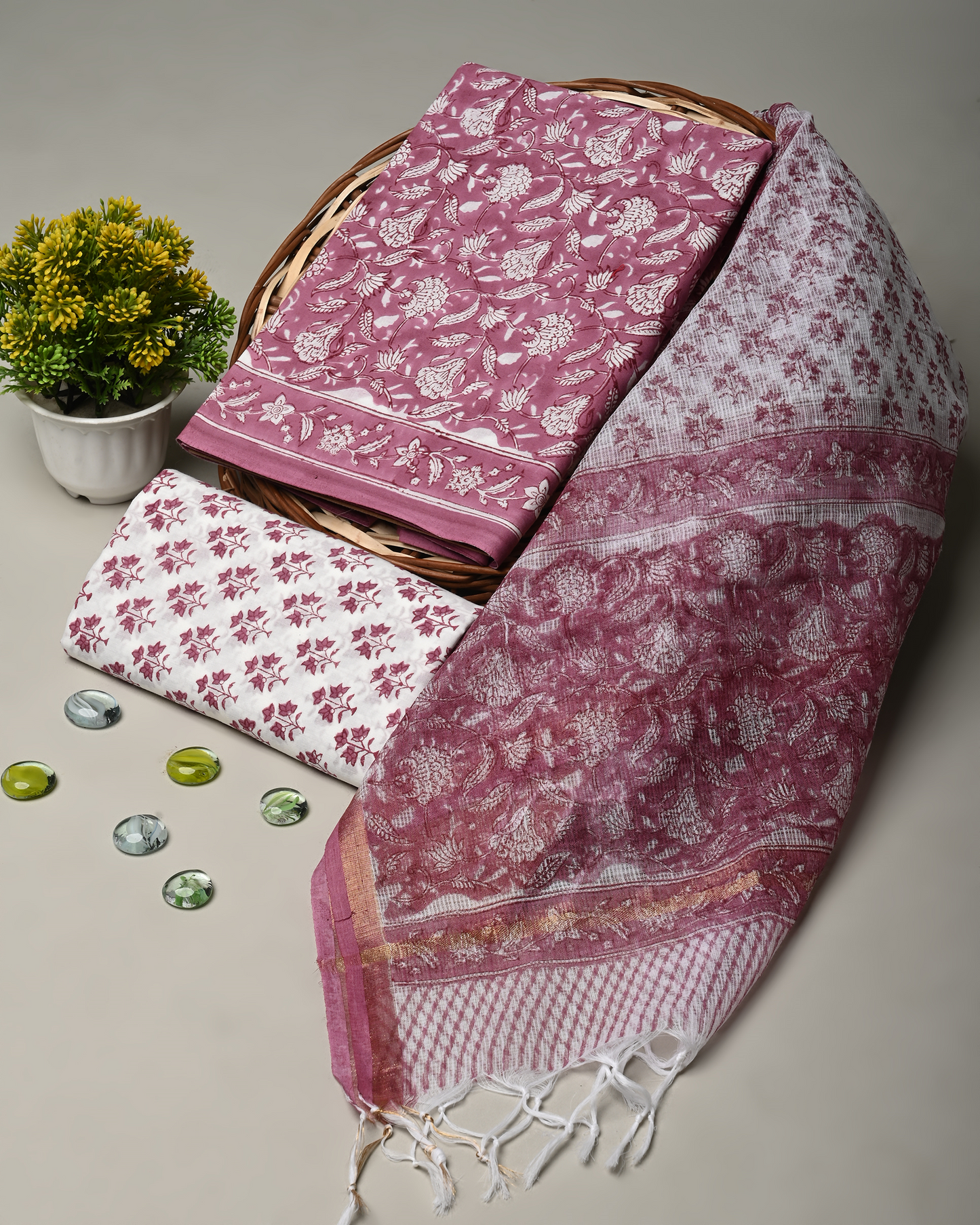 KOTA DORIYA DUPATTA COTTON SUIT