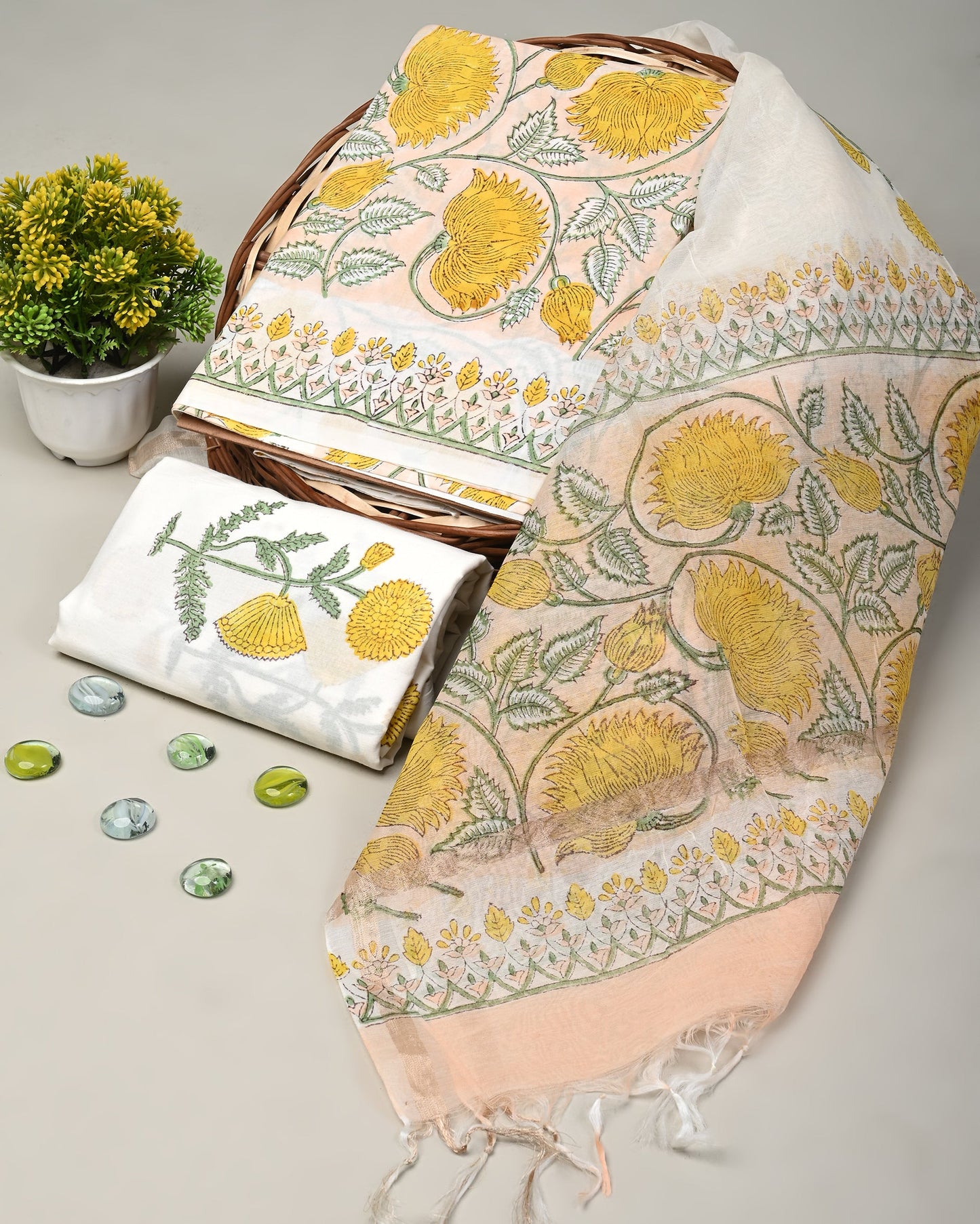 CHANDERI COTTON DUPATTA