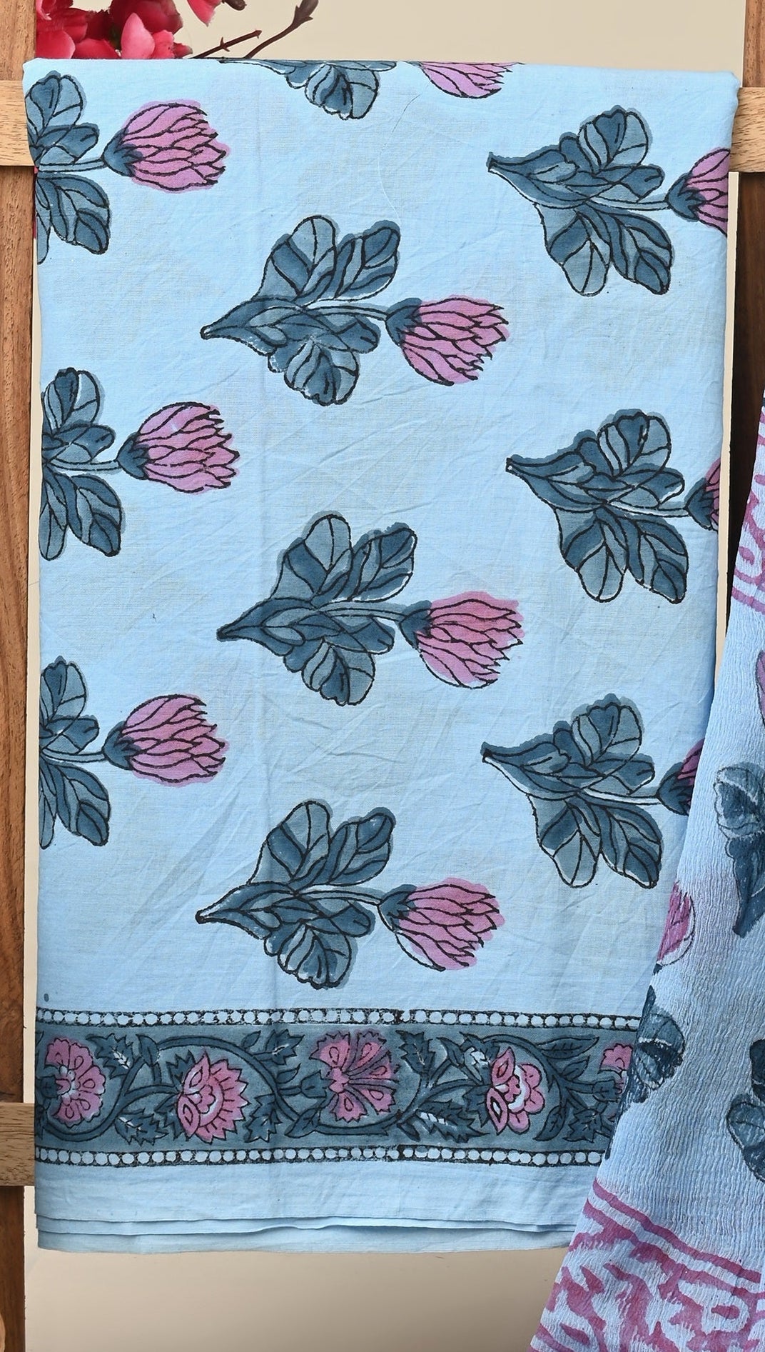 CHIFFON DUPATTA COTTON SUIT