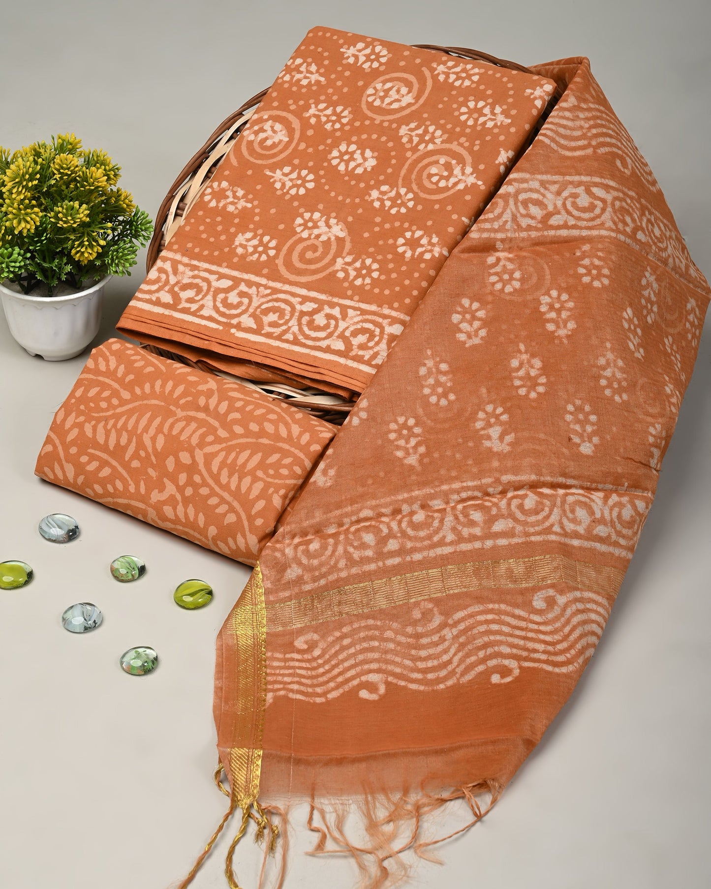 CHANDERI COTTON DUPATTA