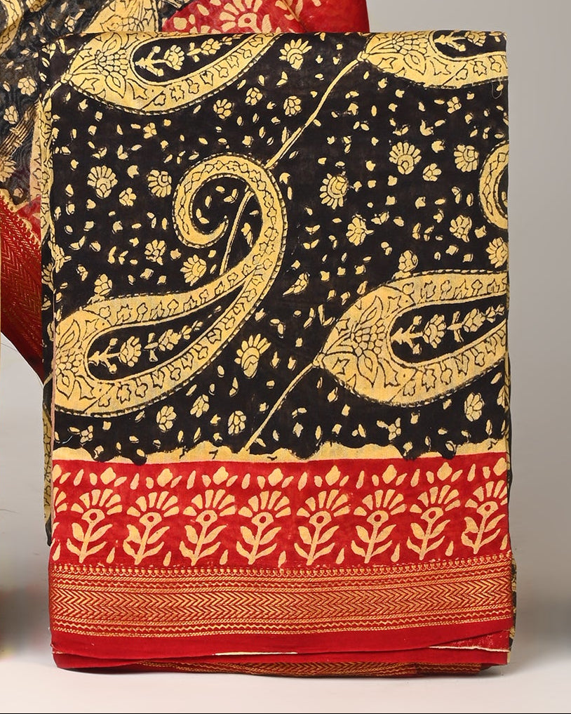 Maheshwari Silk Suit Set