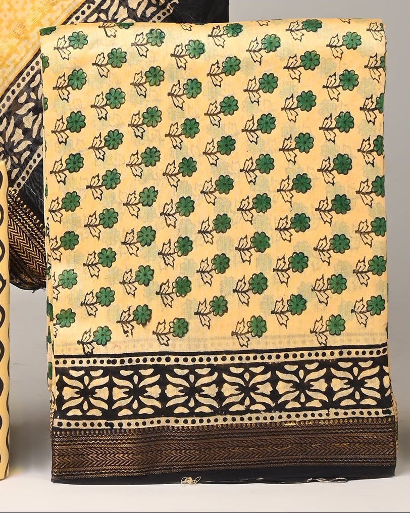 Maheshwari Silk Suit Set