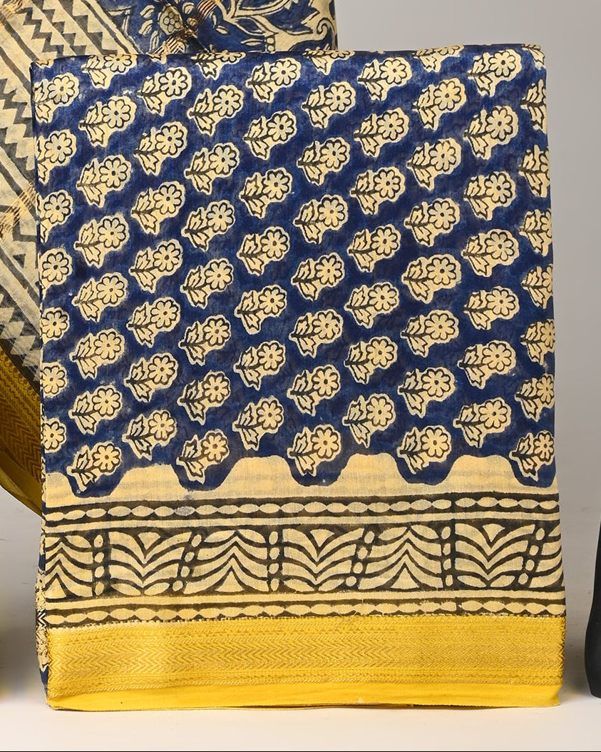 Maheshwari Silk Suit Set