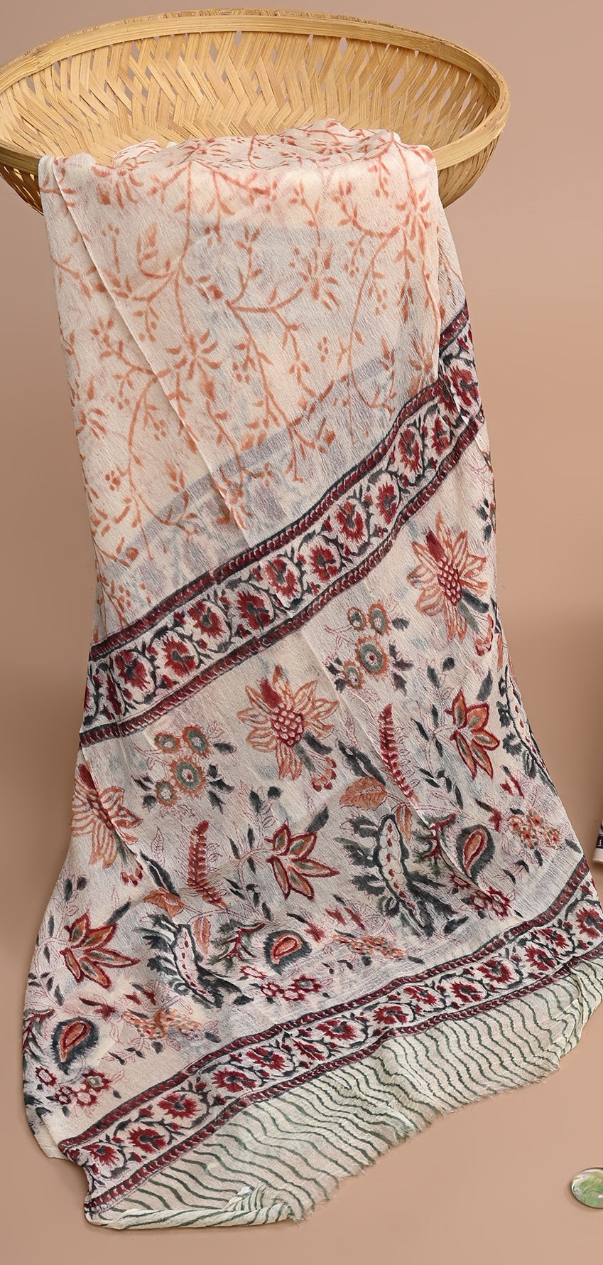 CHIFFON DUPATTA COTTON SUIT