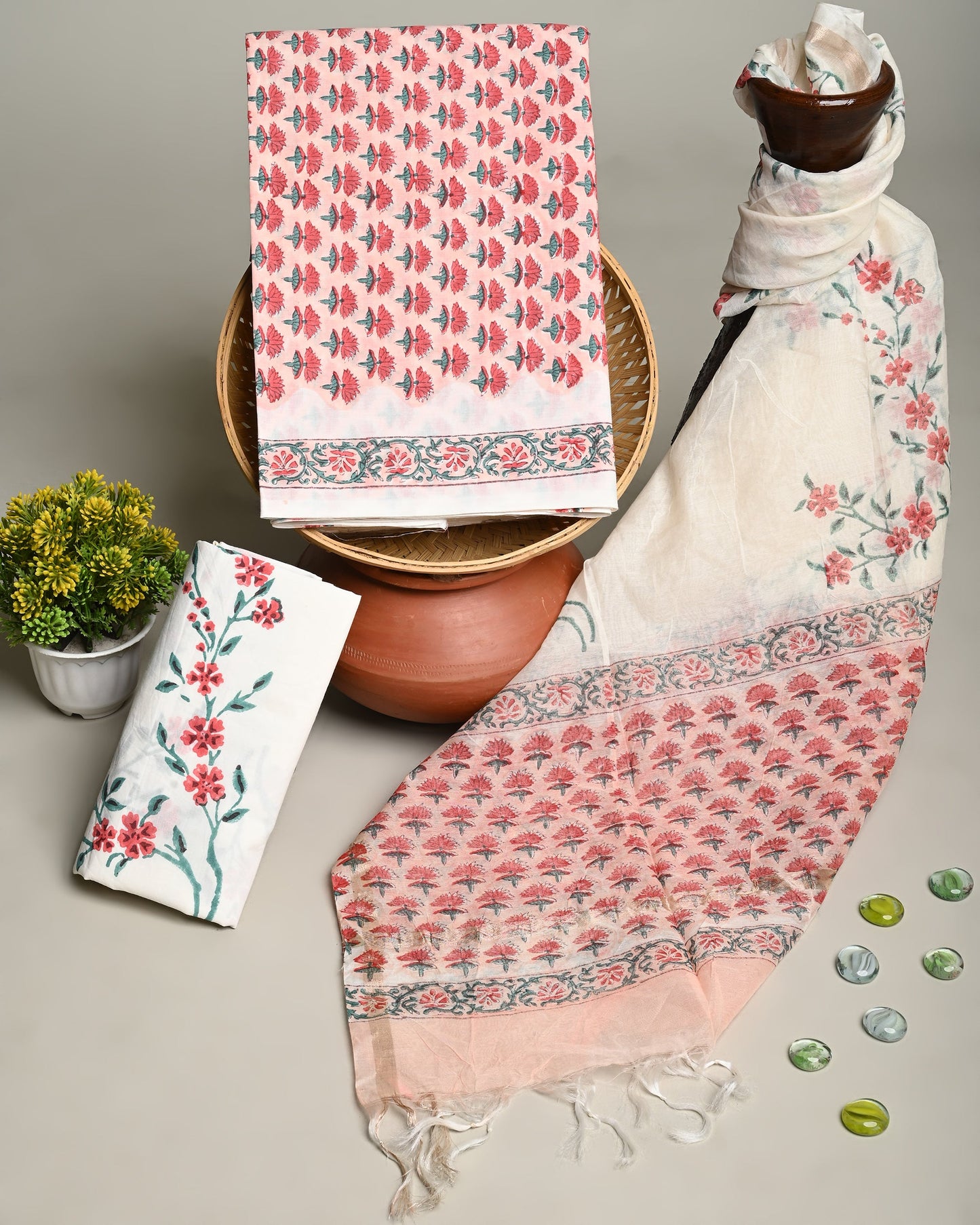 CHANDERI COTTON DUPATTA