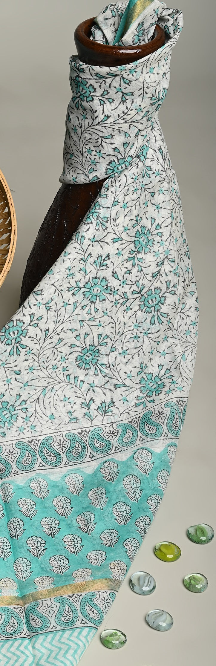 CHANDERI COTTON DUPATTA