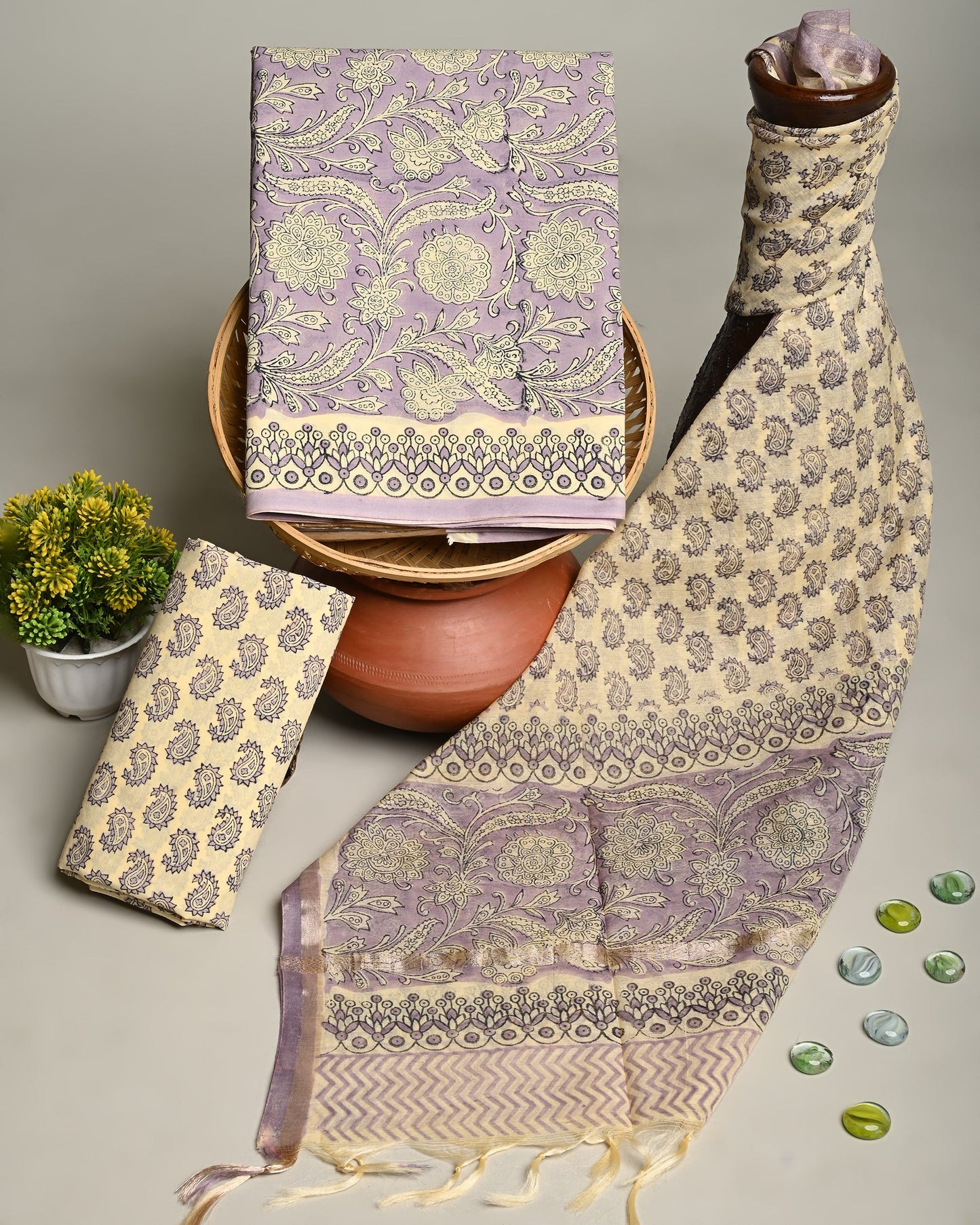 CHANDERI COTTON DUPATTA