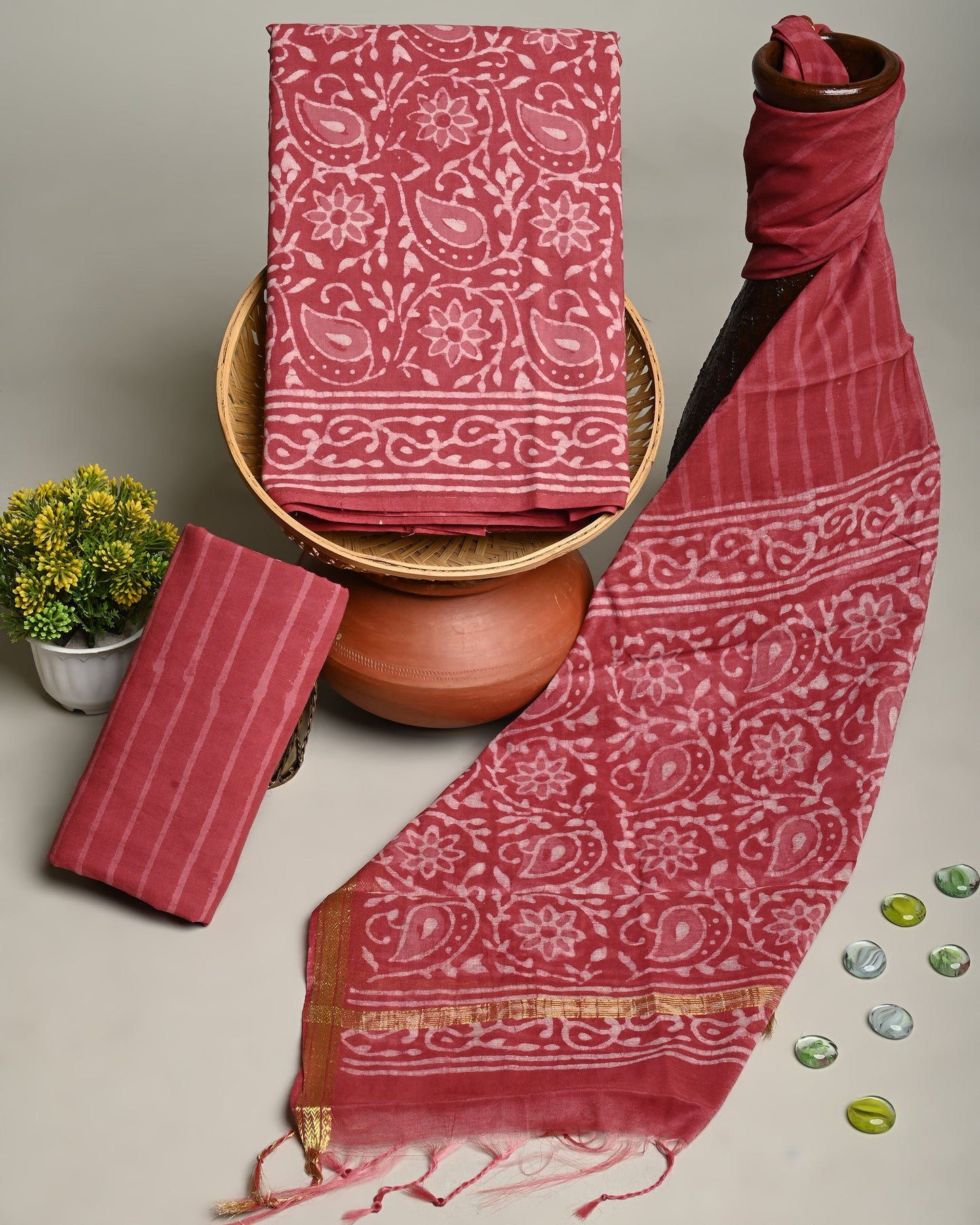 CHANDERI COTTON DUPATTA