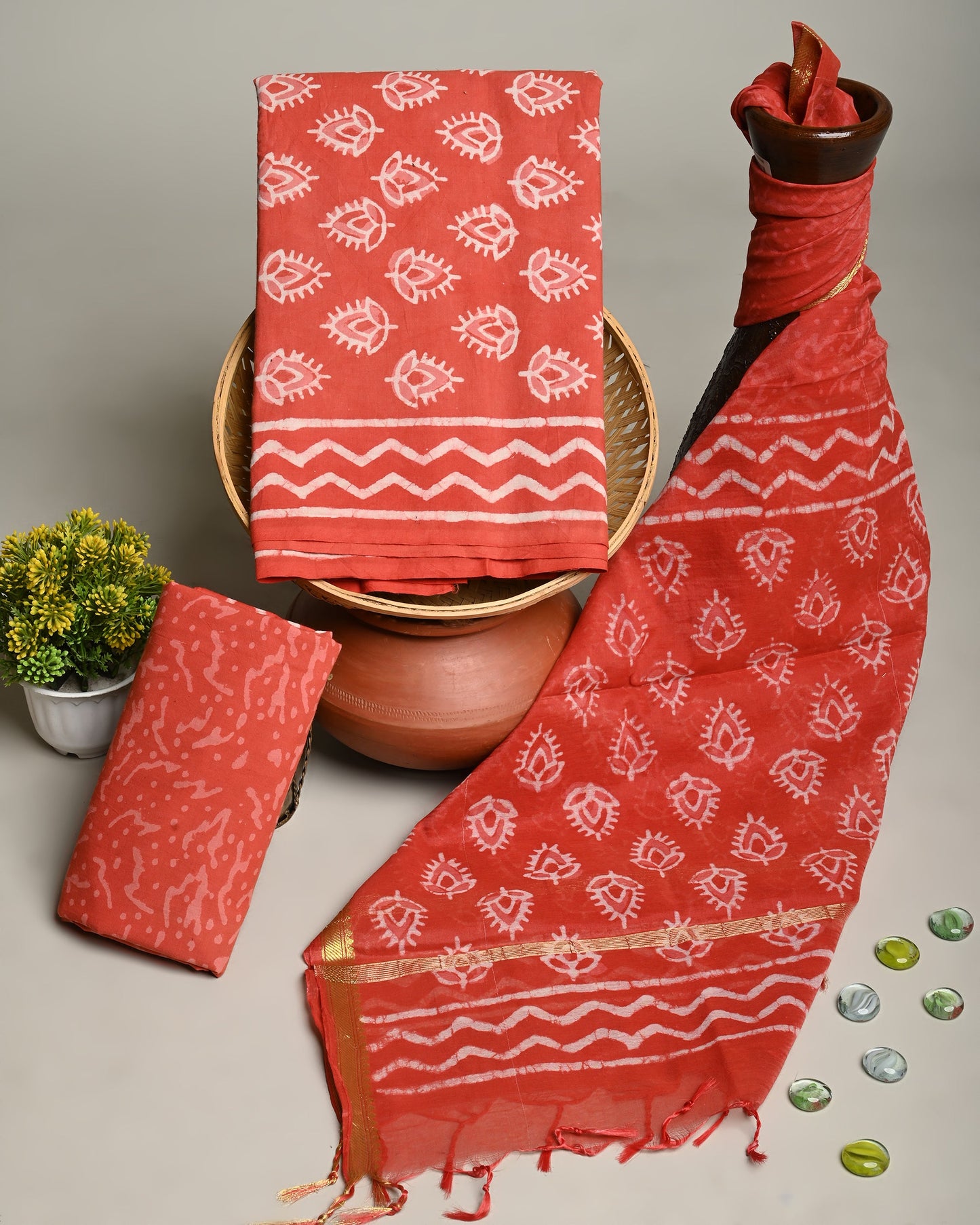 CHANDERI COTTON DUPATTA