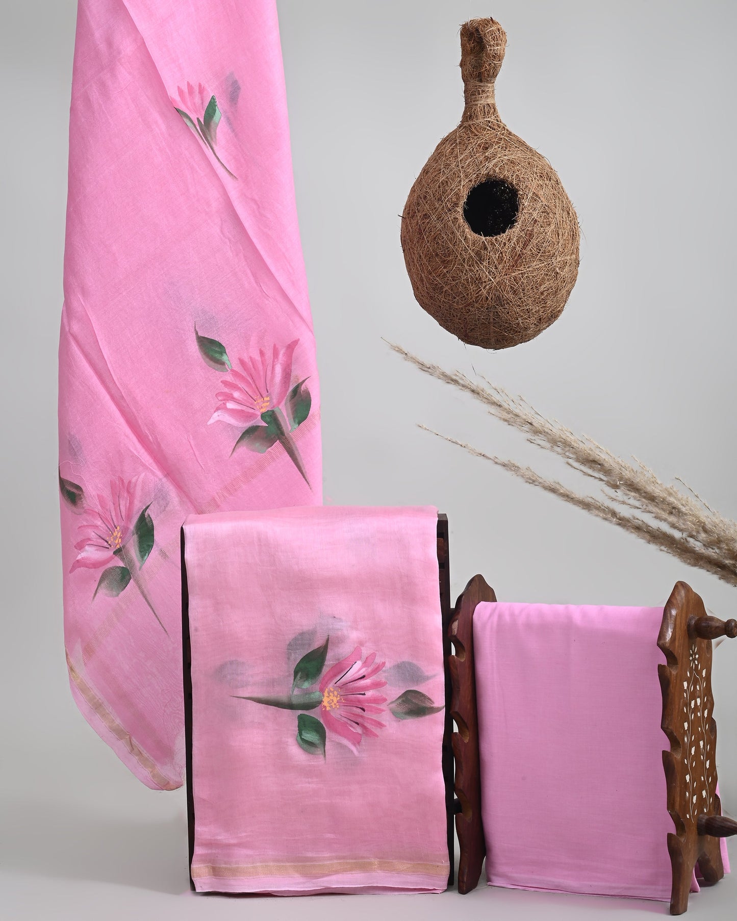 Chanderi Silk Suit Set