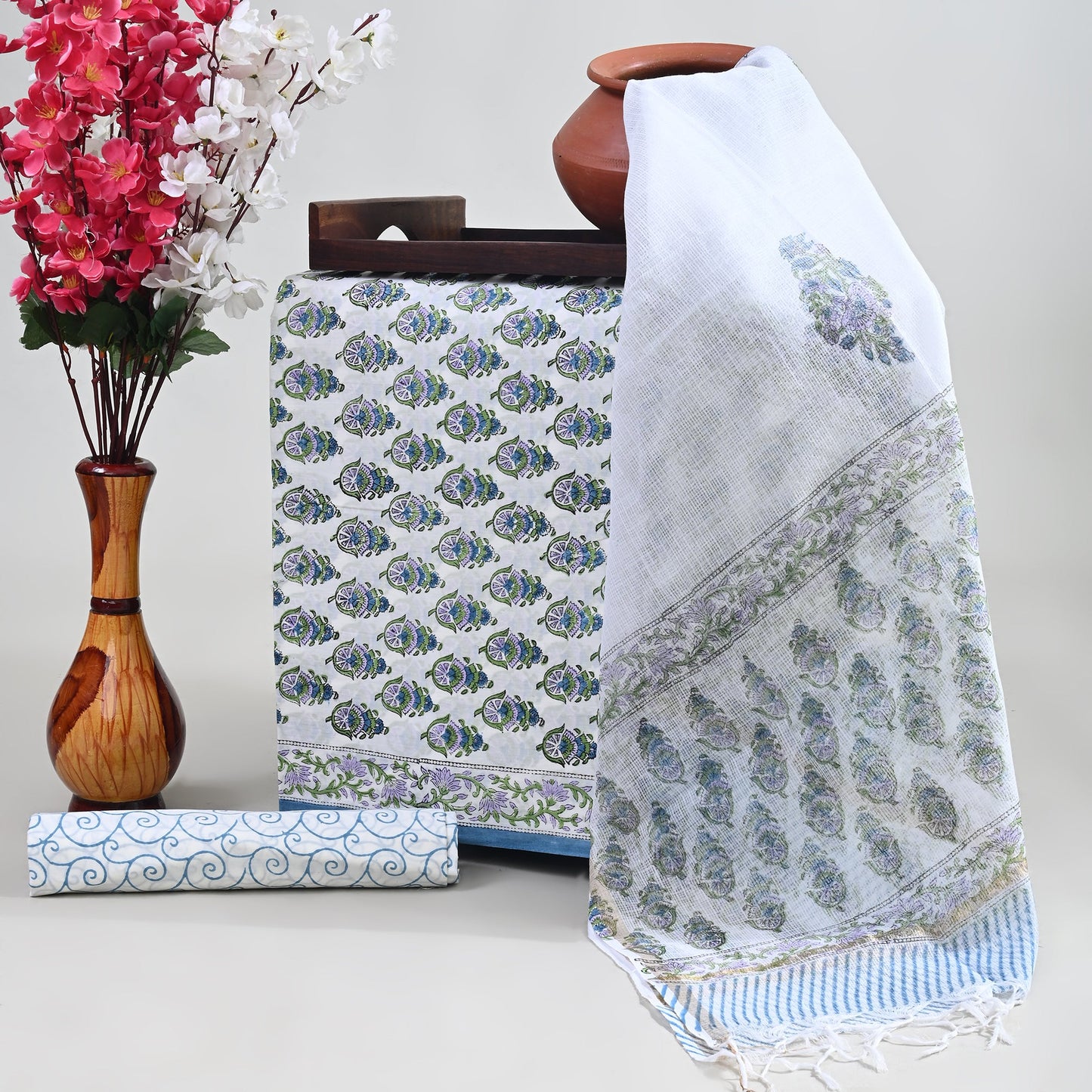 KOTA DORIYA DUPATTA COTTON SUIT