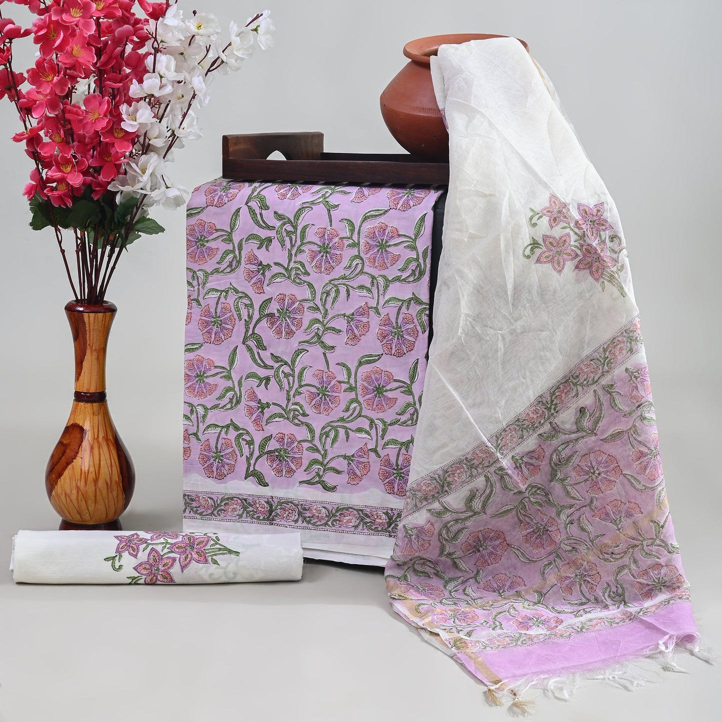 CHANDERI COTTON DUPATTA
