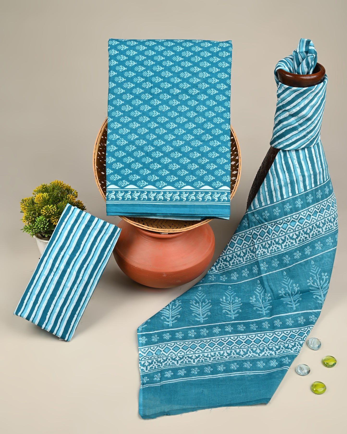 COTTON DUPATTA COTTON SUIT