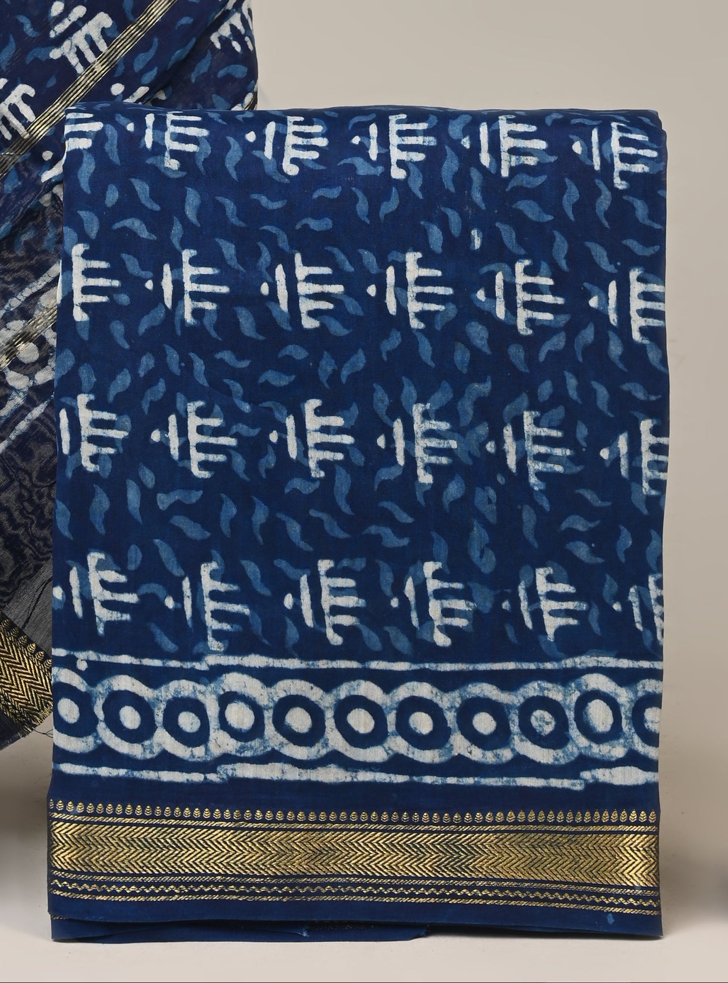 Maheshwari Silk Suit Set