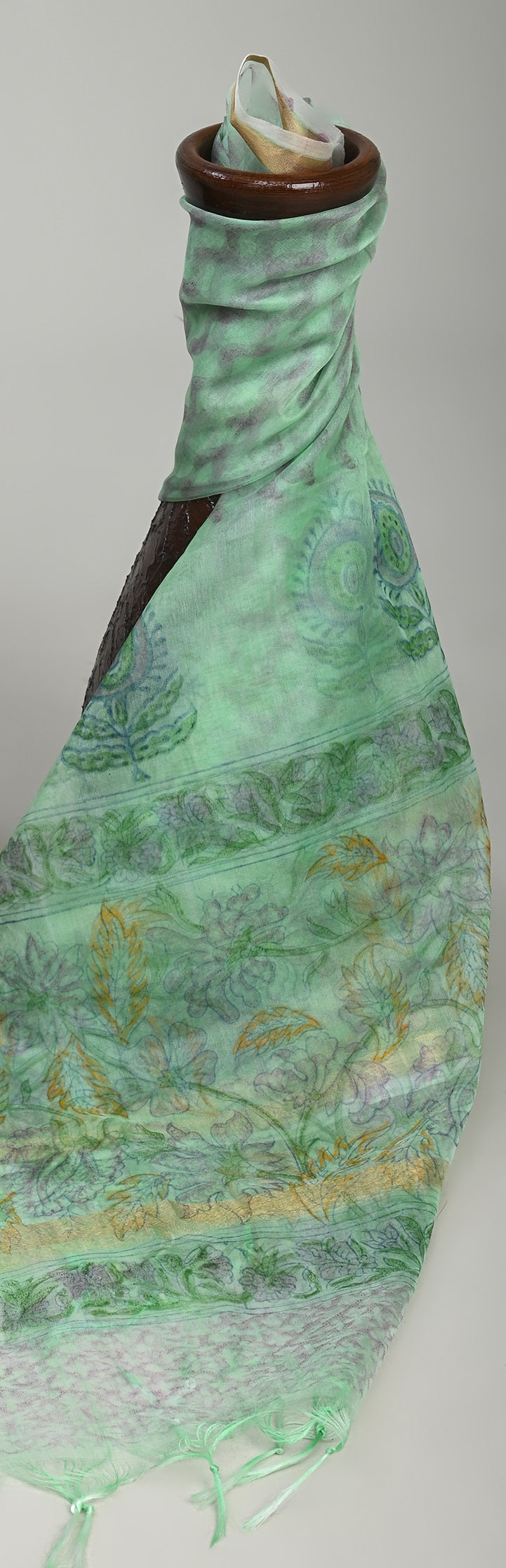 ORGANZA DUPATTA COTTON SUIT