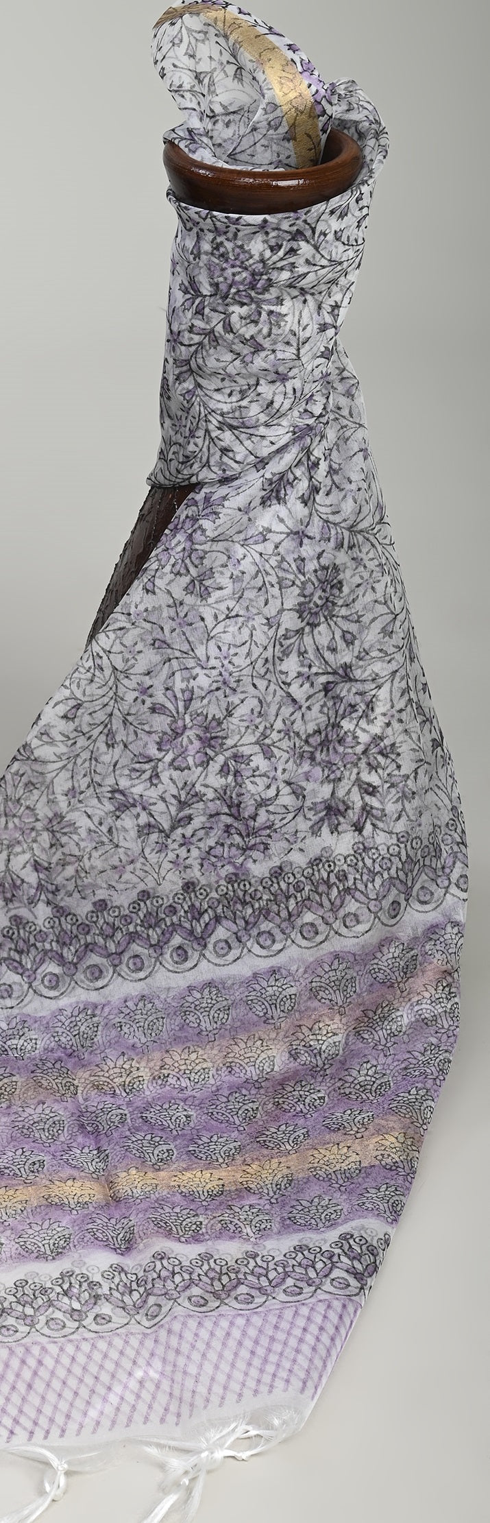 ORGANZA DUPATTA COTTON SUIT