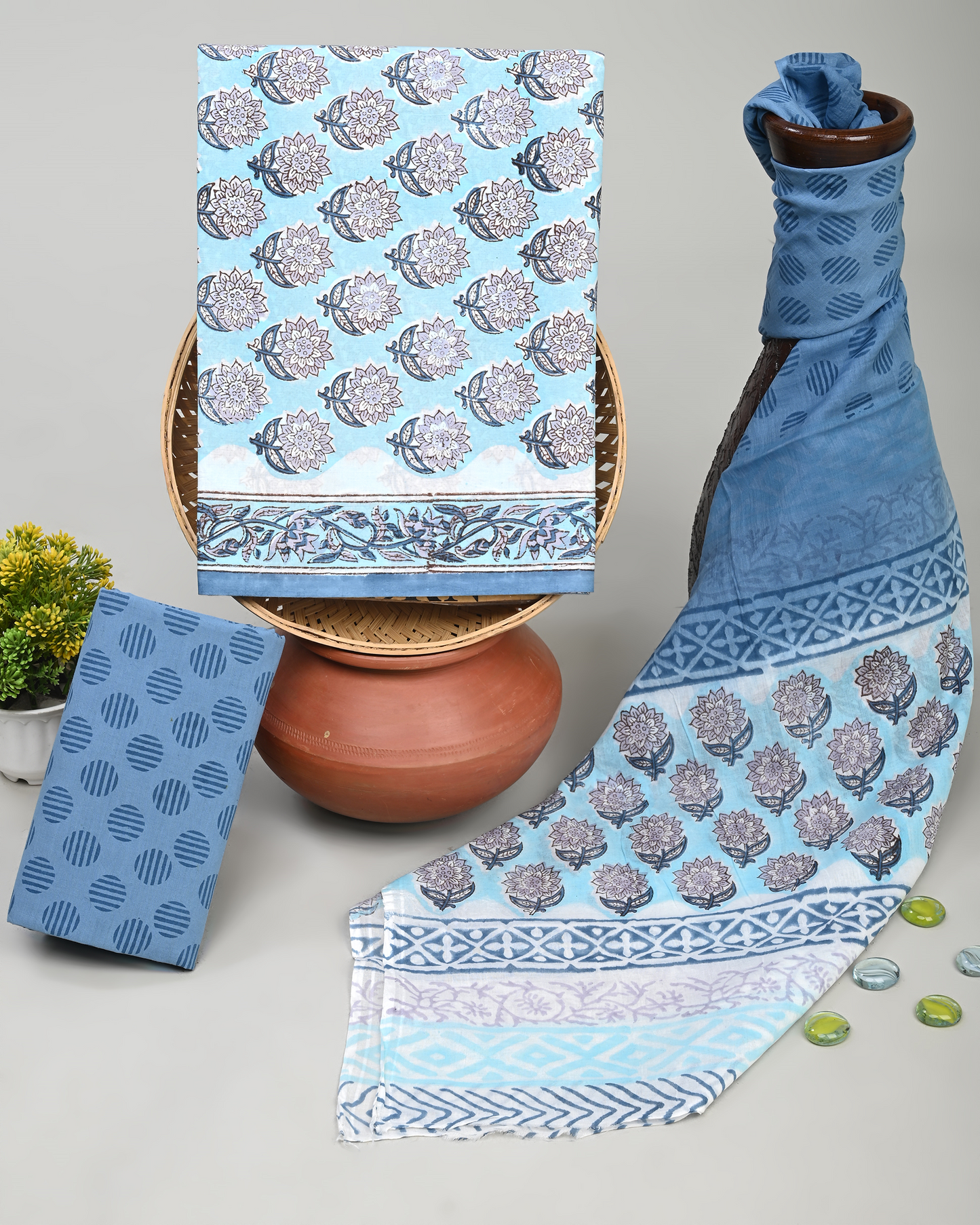 COTTON DUPATTA COTTON SUIT