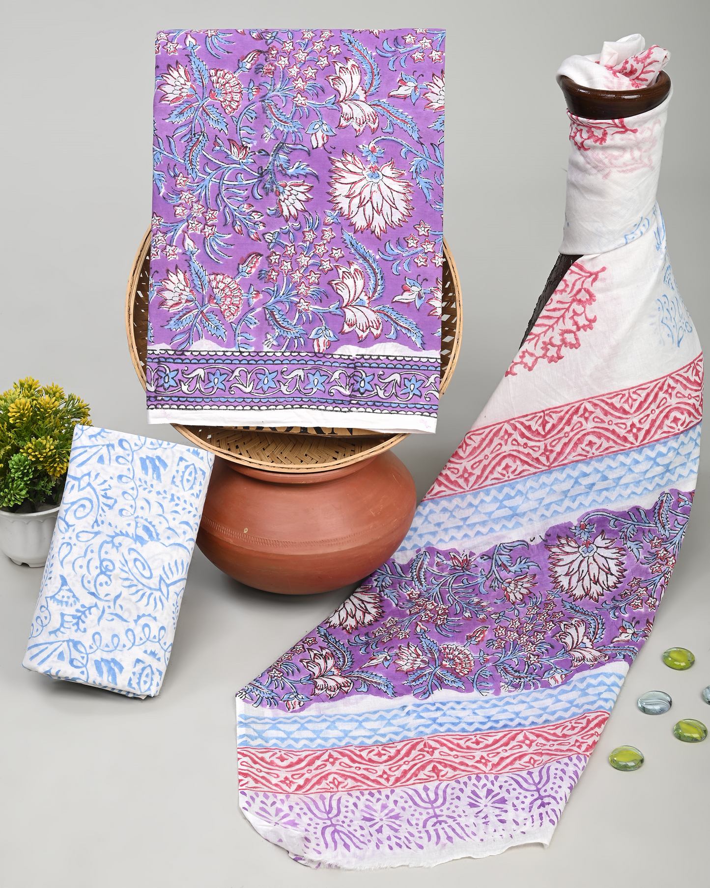 COTTON DUPATTA COTTON SUIT