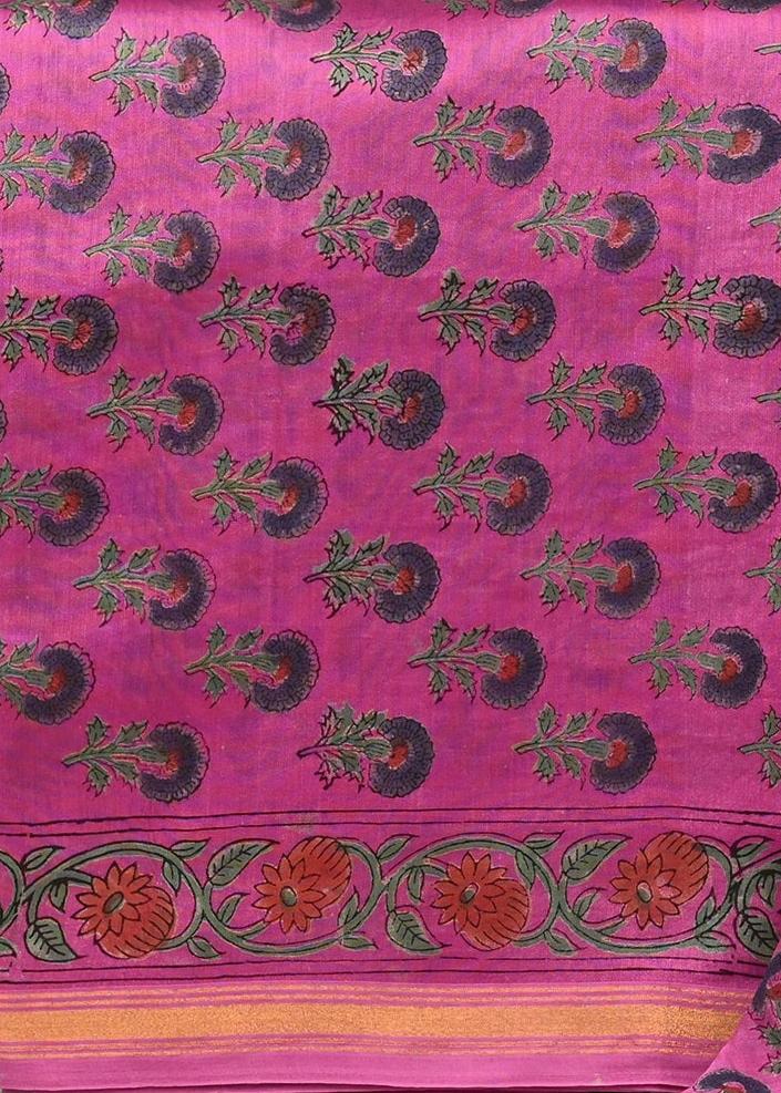 Chanderi Silk Suit Set