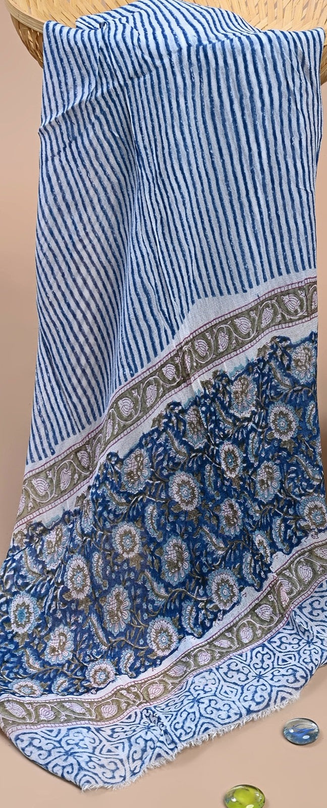 CHIFFON DUPATTA COTTON SUIT