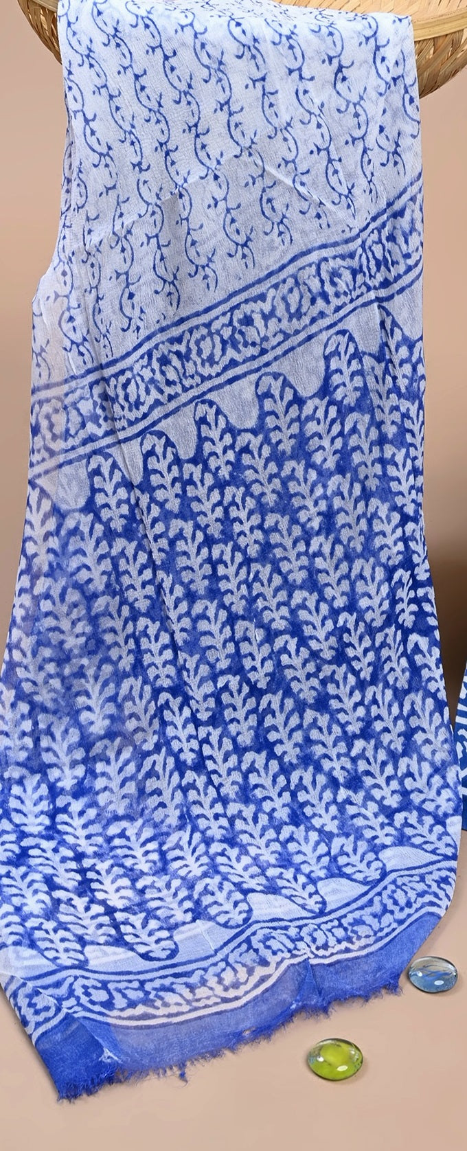 CHIFFON DUPATTA COTTON SUIT