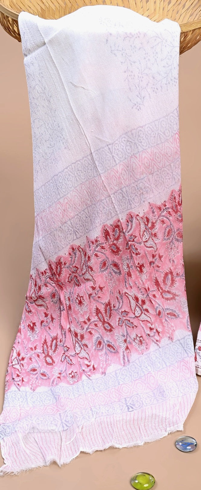 CHIFFON DUPATTA COTTON SUIT