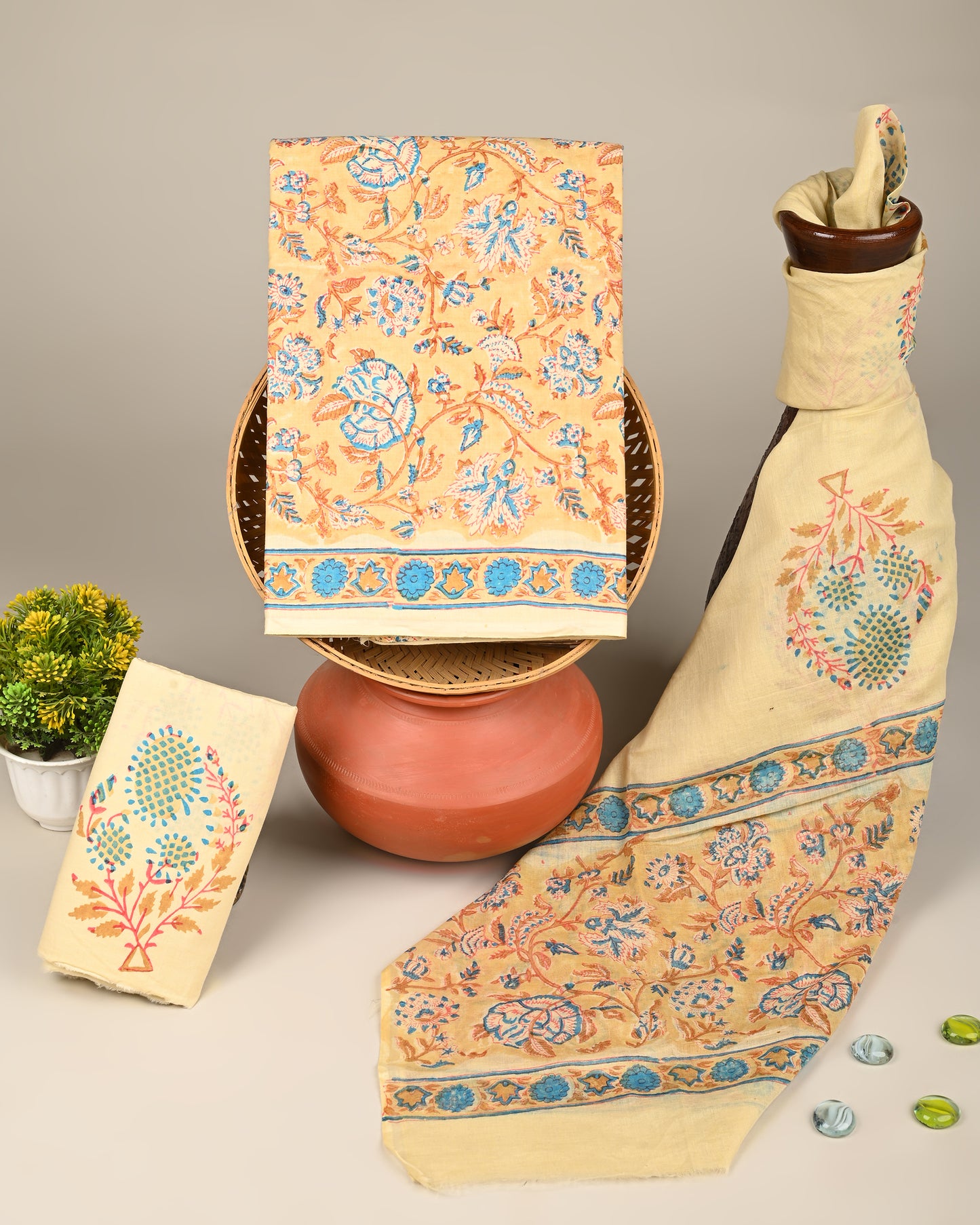 COTTON DUPATTA COTTON SUIT