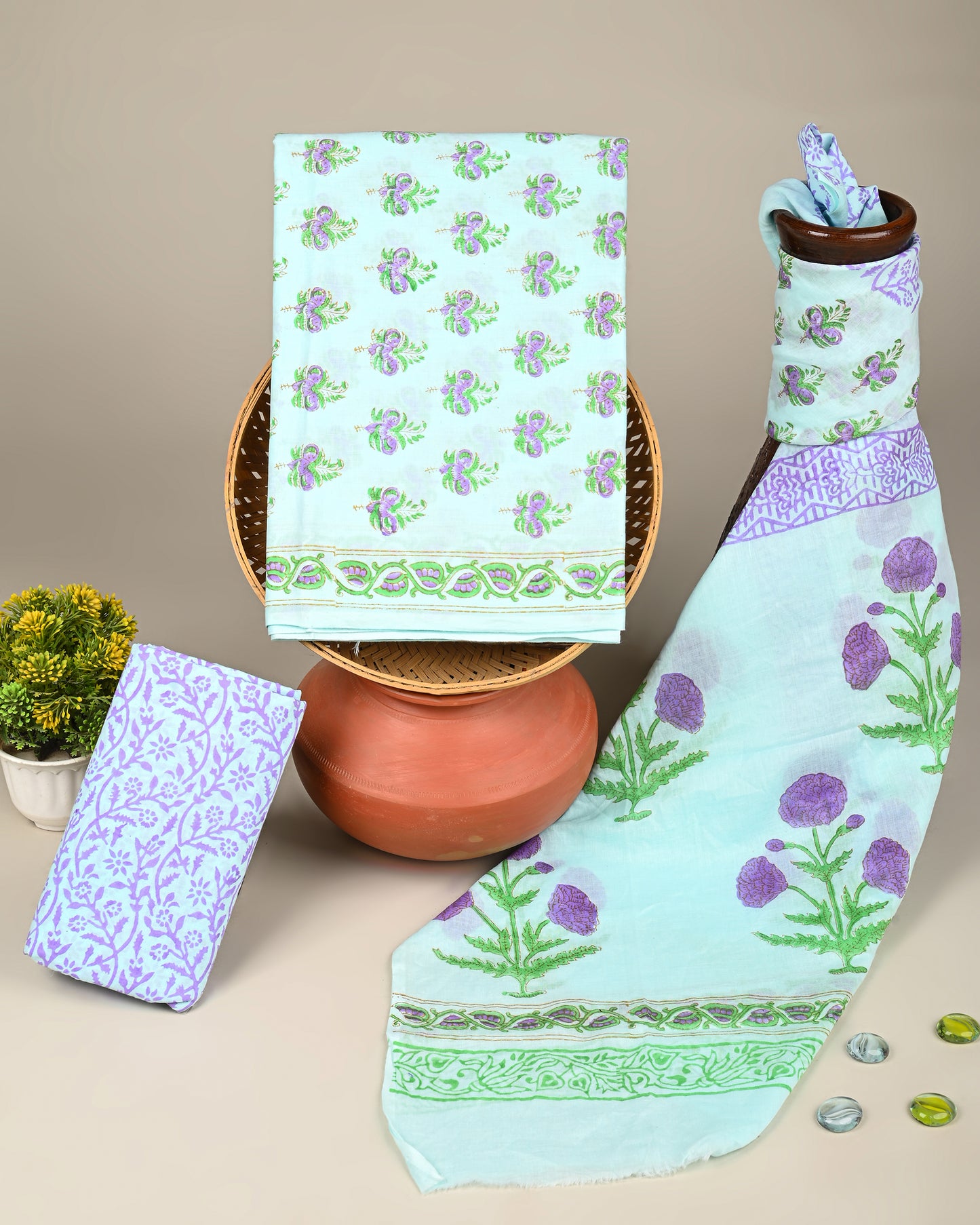 COTTON DUPATTA COTTON SUIT